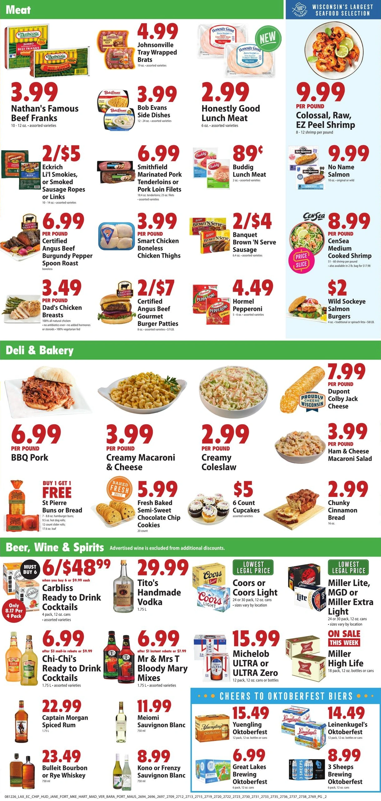 Festival Foods flyer page 2
