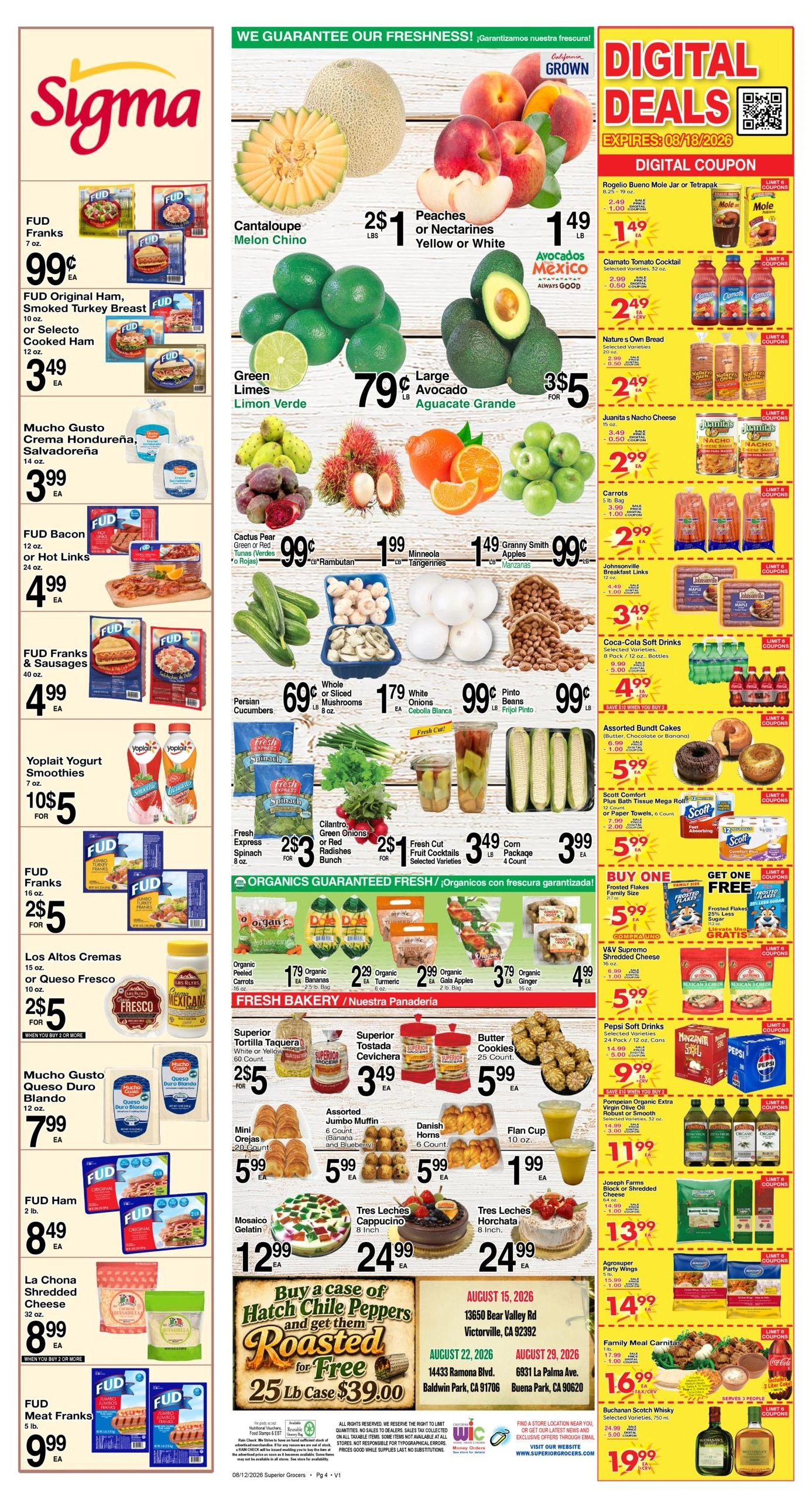 Superior Grocers flyer page 4