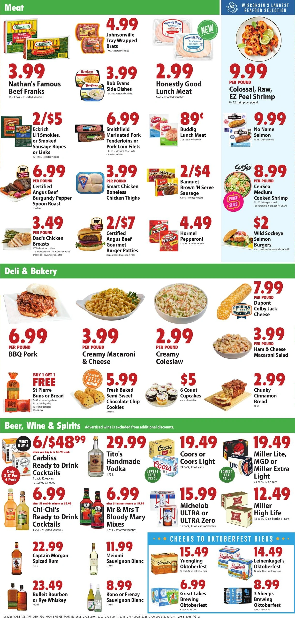Festival Foods flyer page 2
