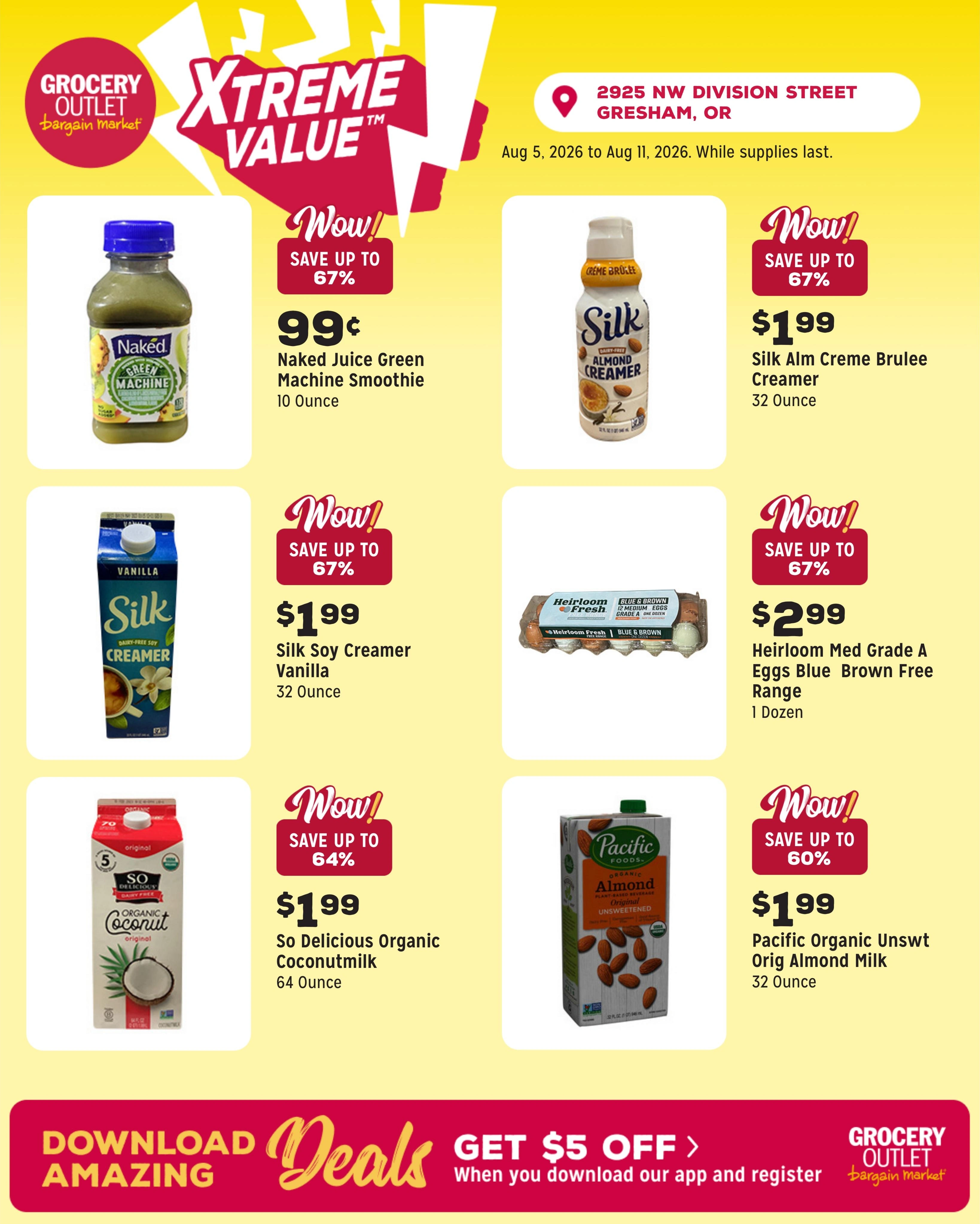 Grocery Outlet flyer page 7