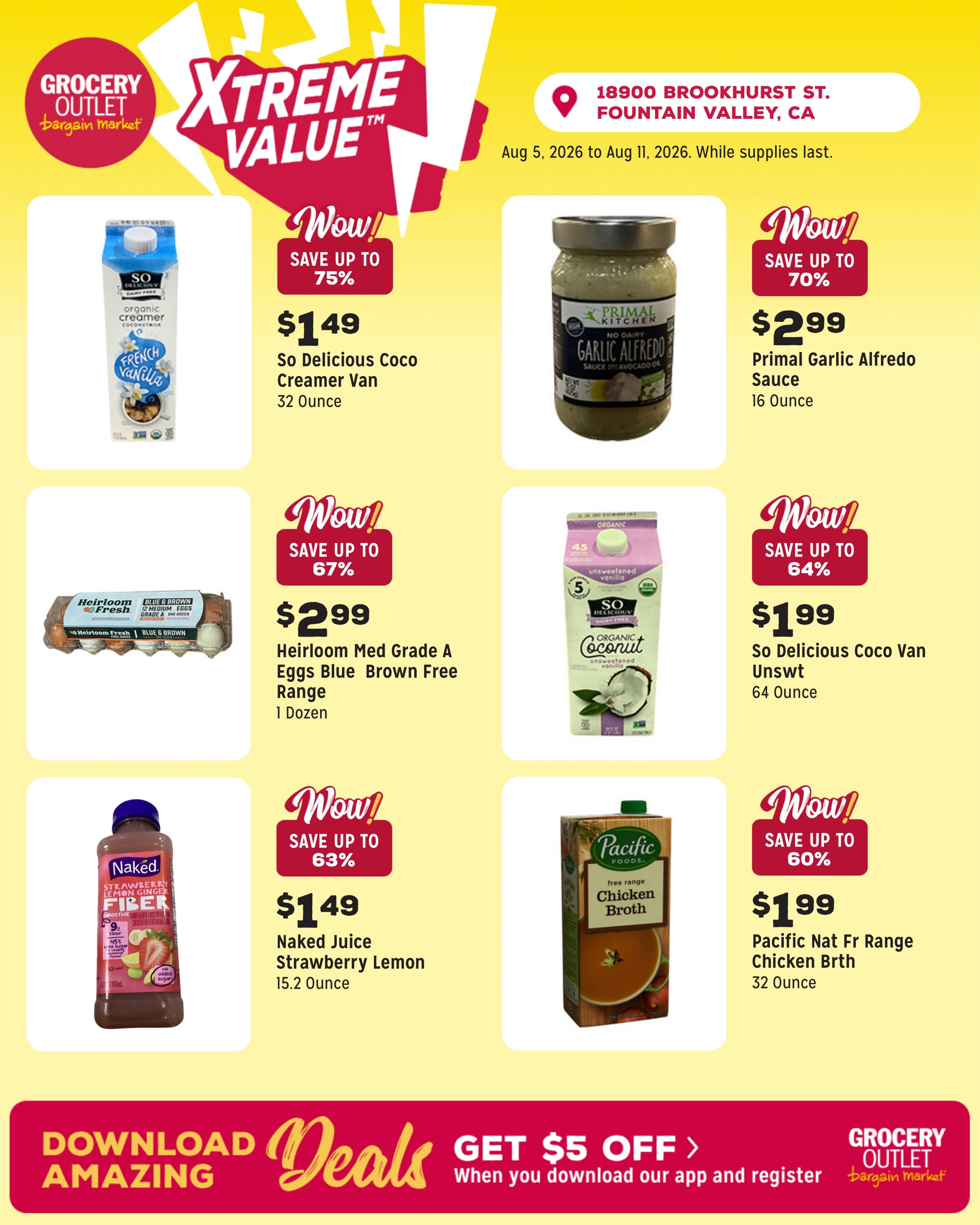 Grocery Outlet flyer page 7