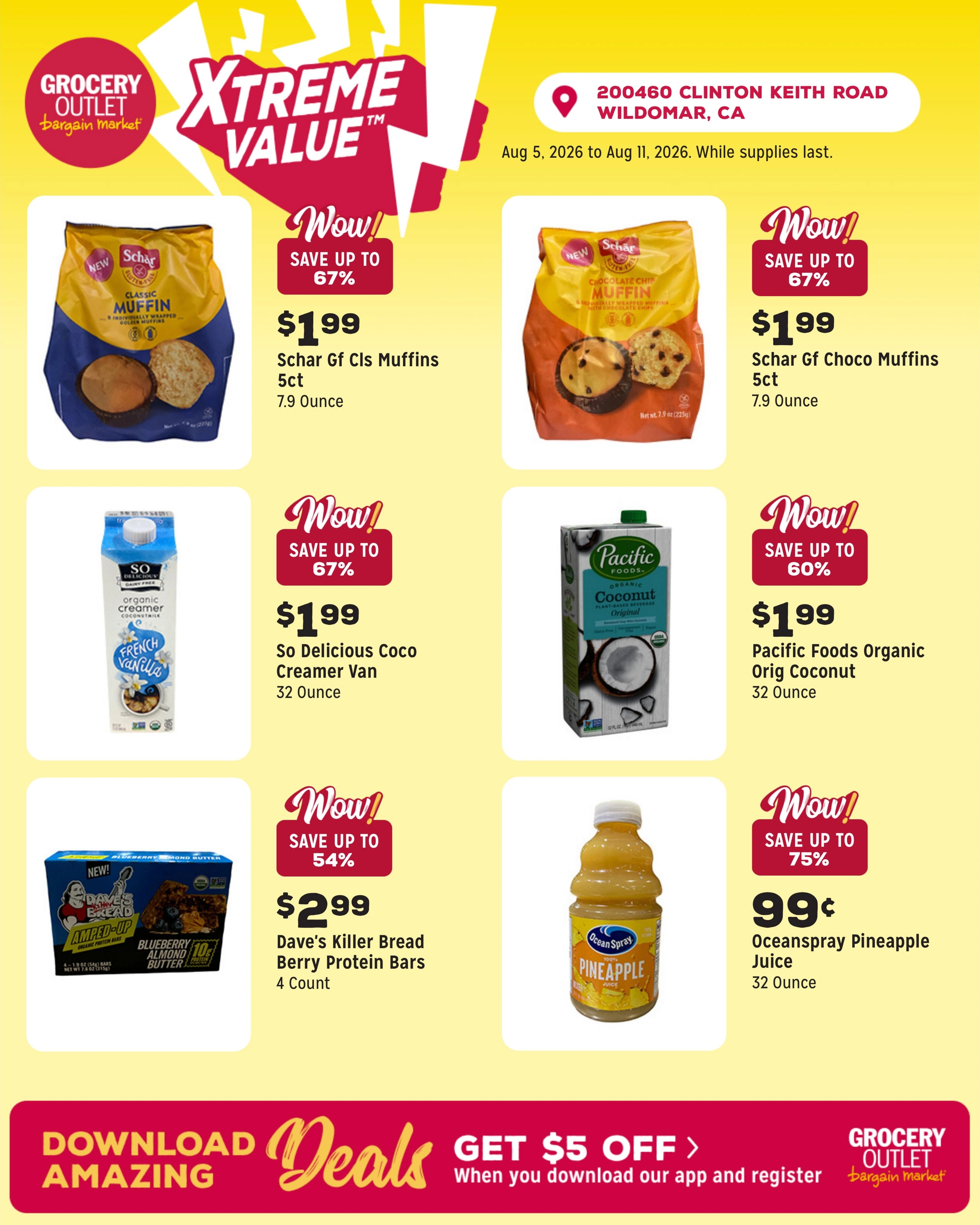 Grocery Outlet flyer page 7