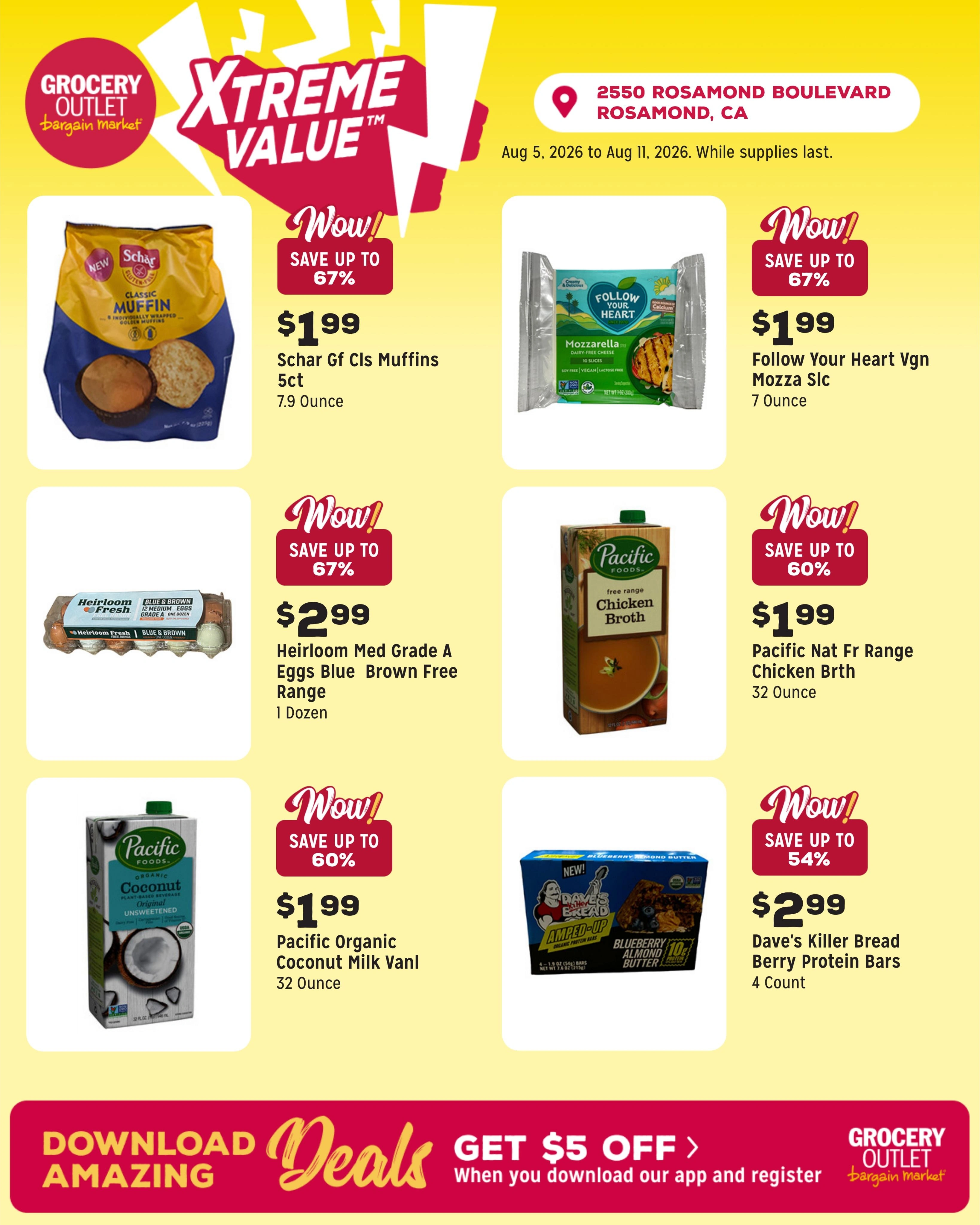 Grocery Outlet flyer page 7