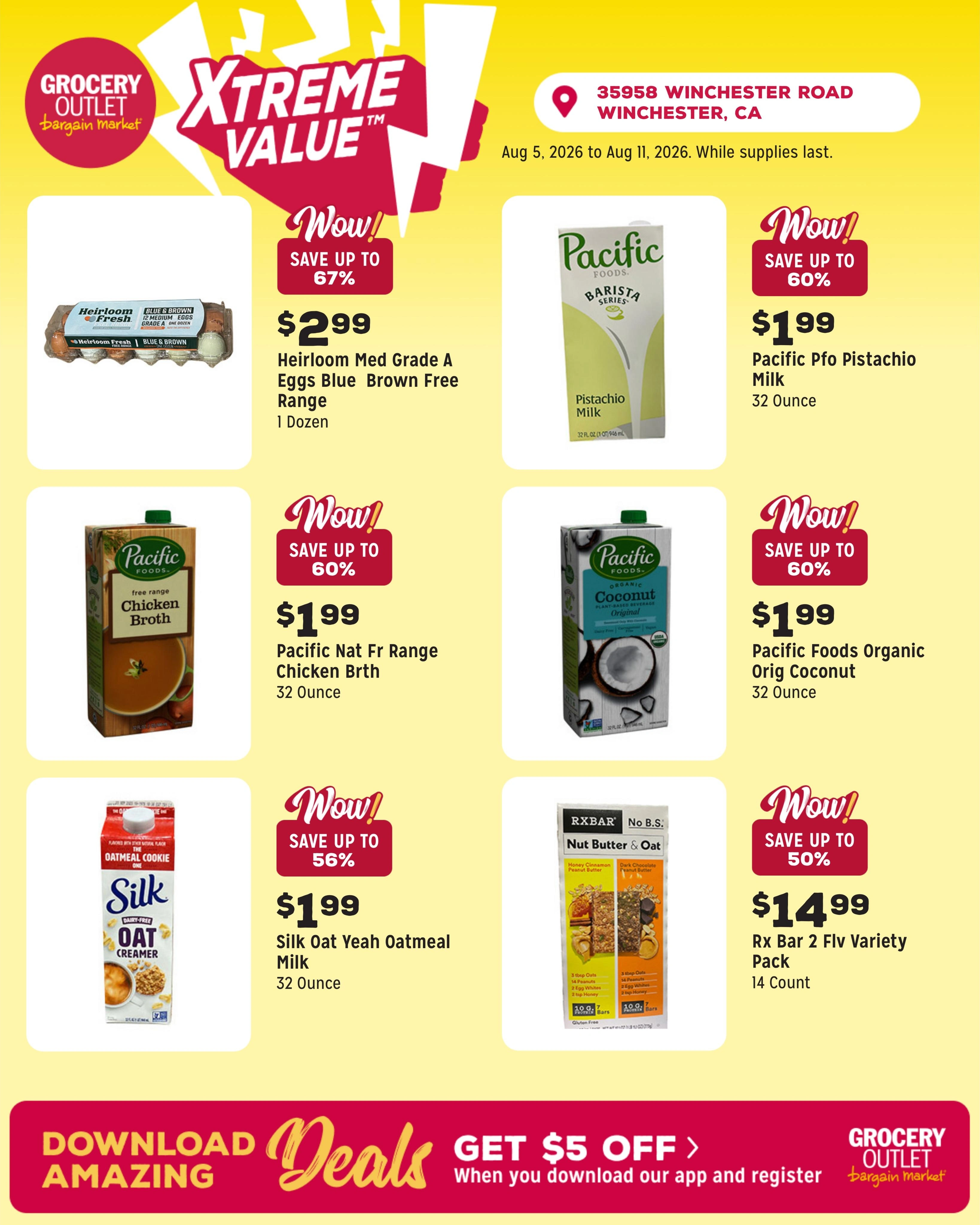 Grocery Outlet flyer page 7