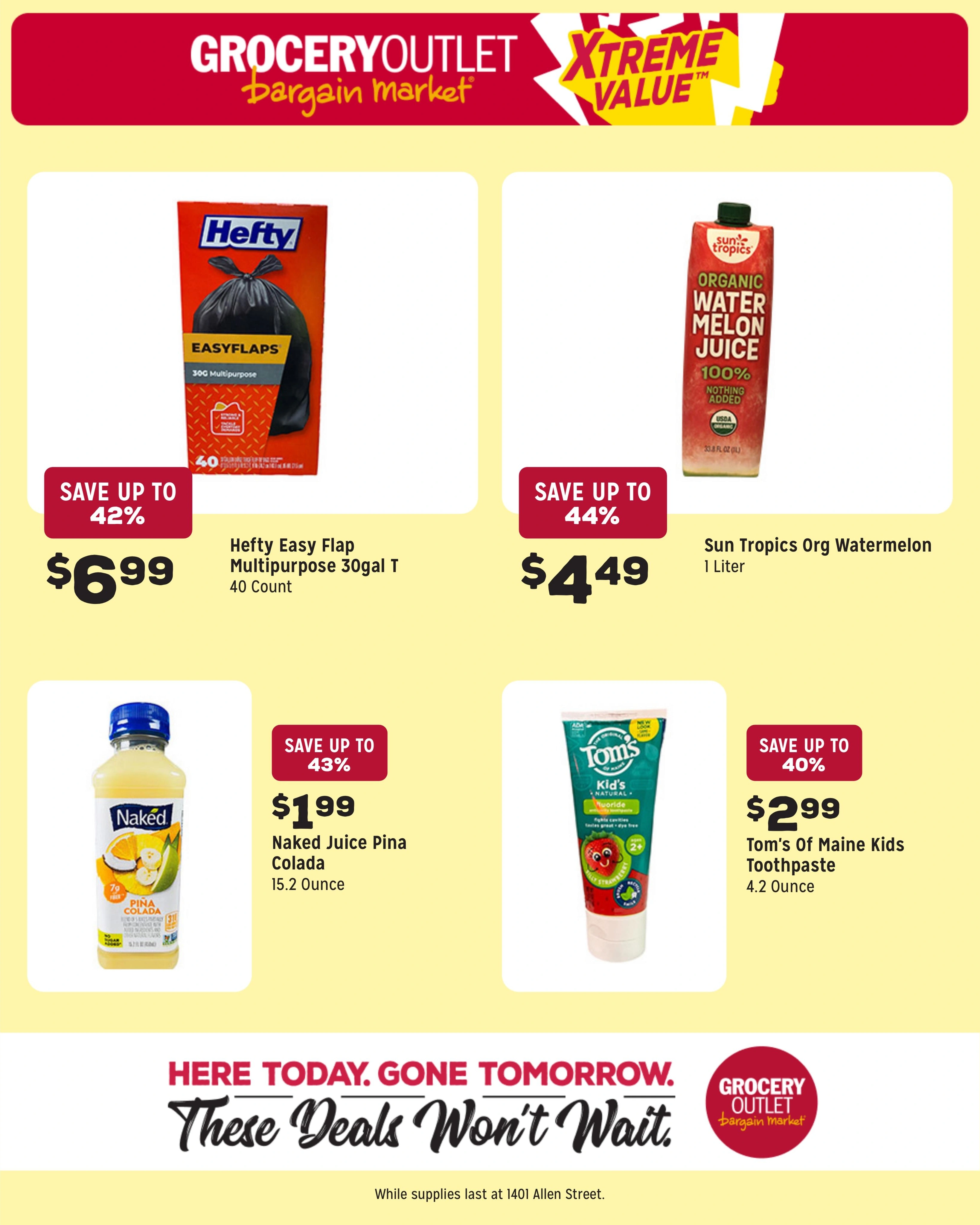 Grocery Outlet flyer page 10
