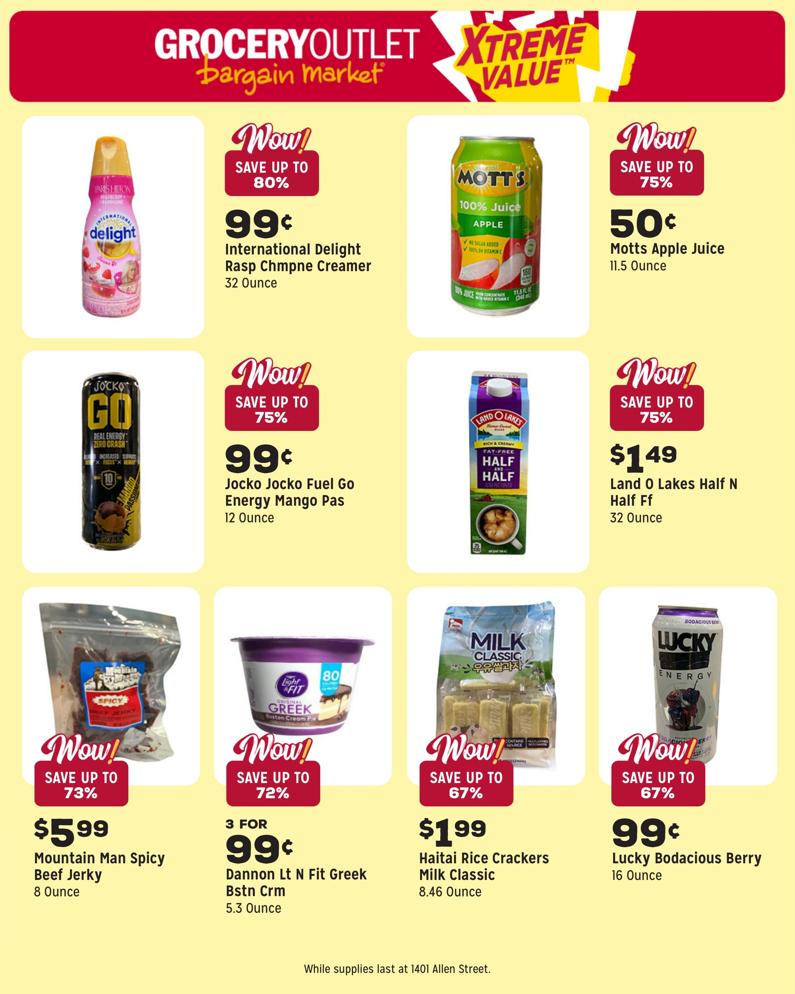 Grocery Outlet flyer page 11