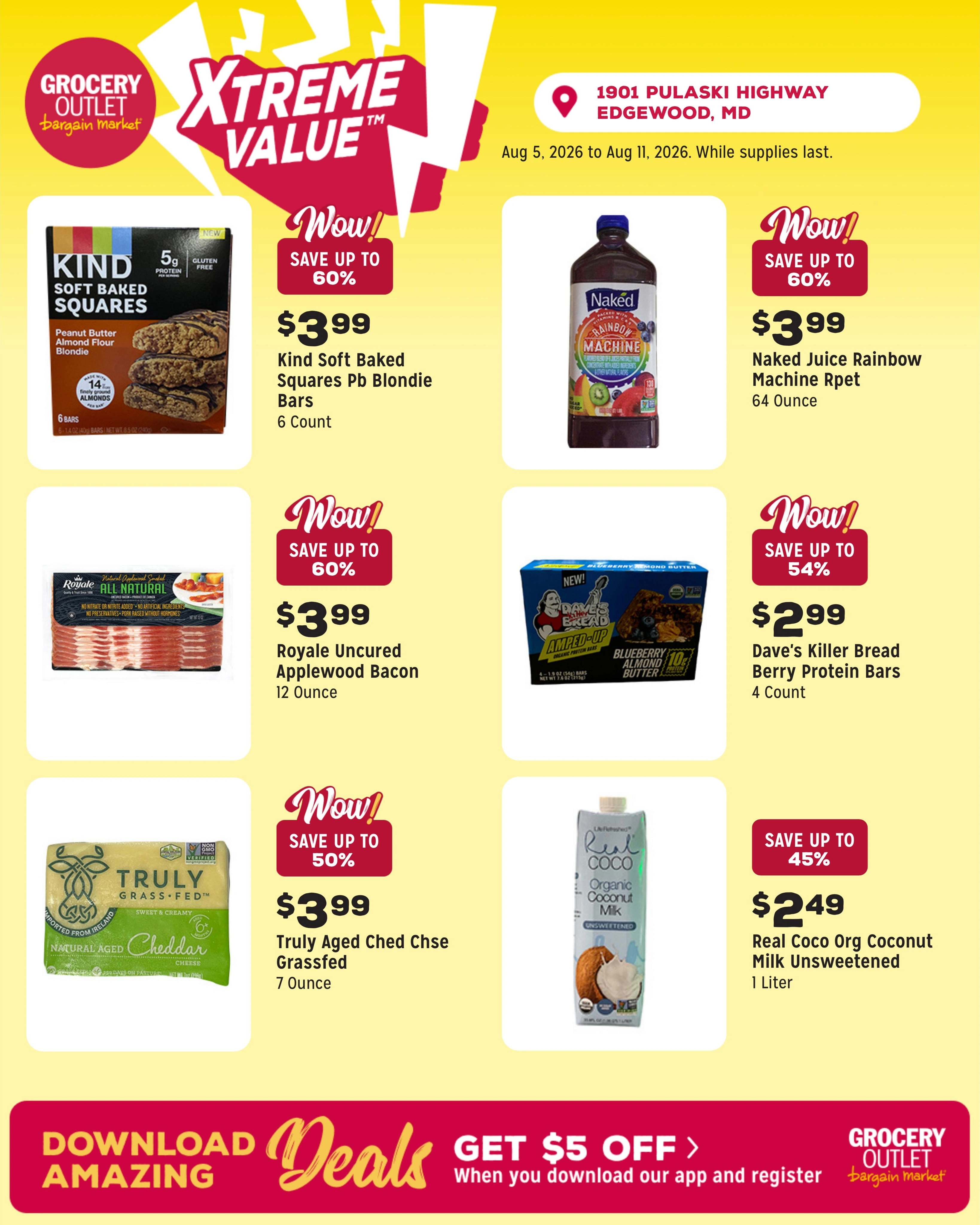 Grocery Outlet flyer page 6
