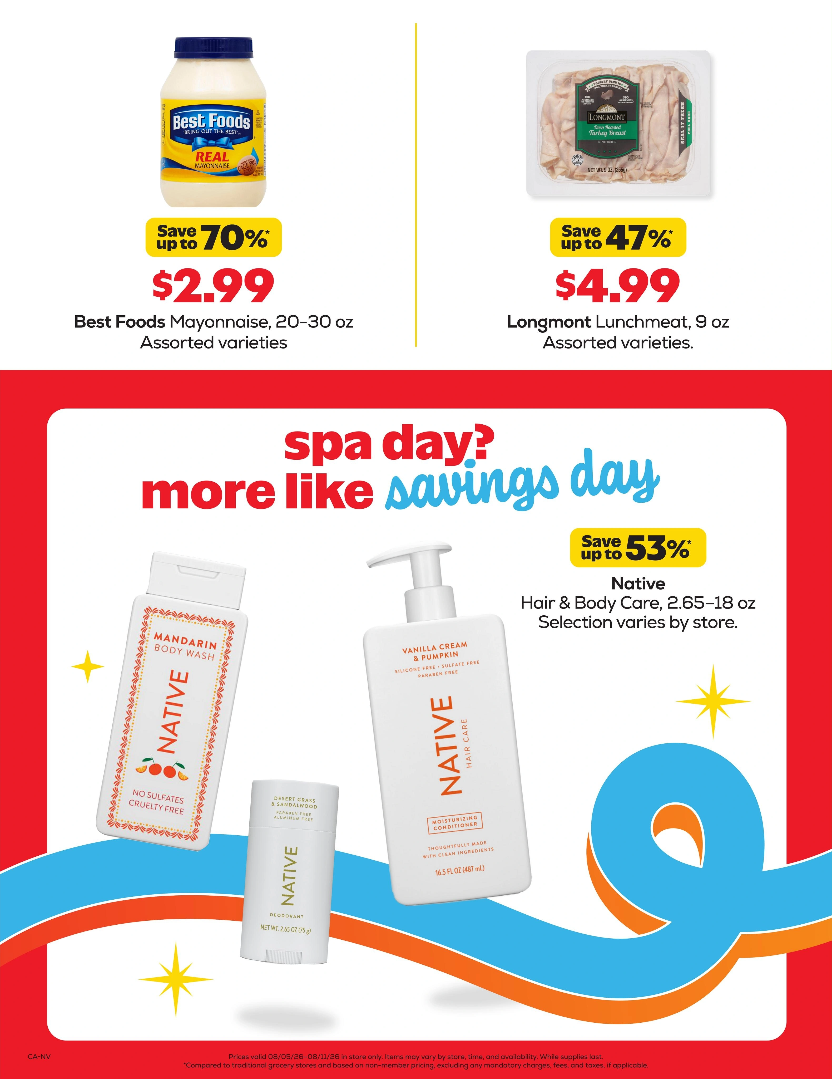 Grocery Outlet flyer page 3
