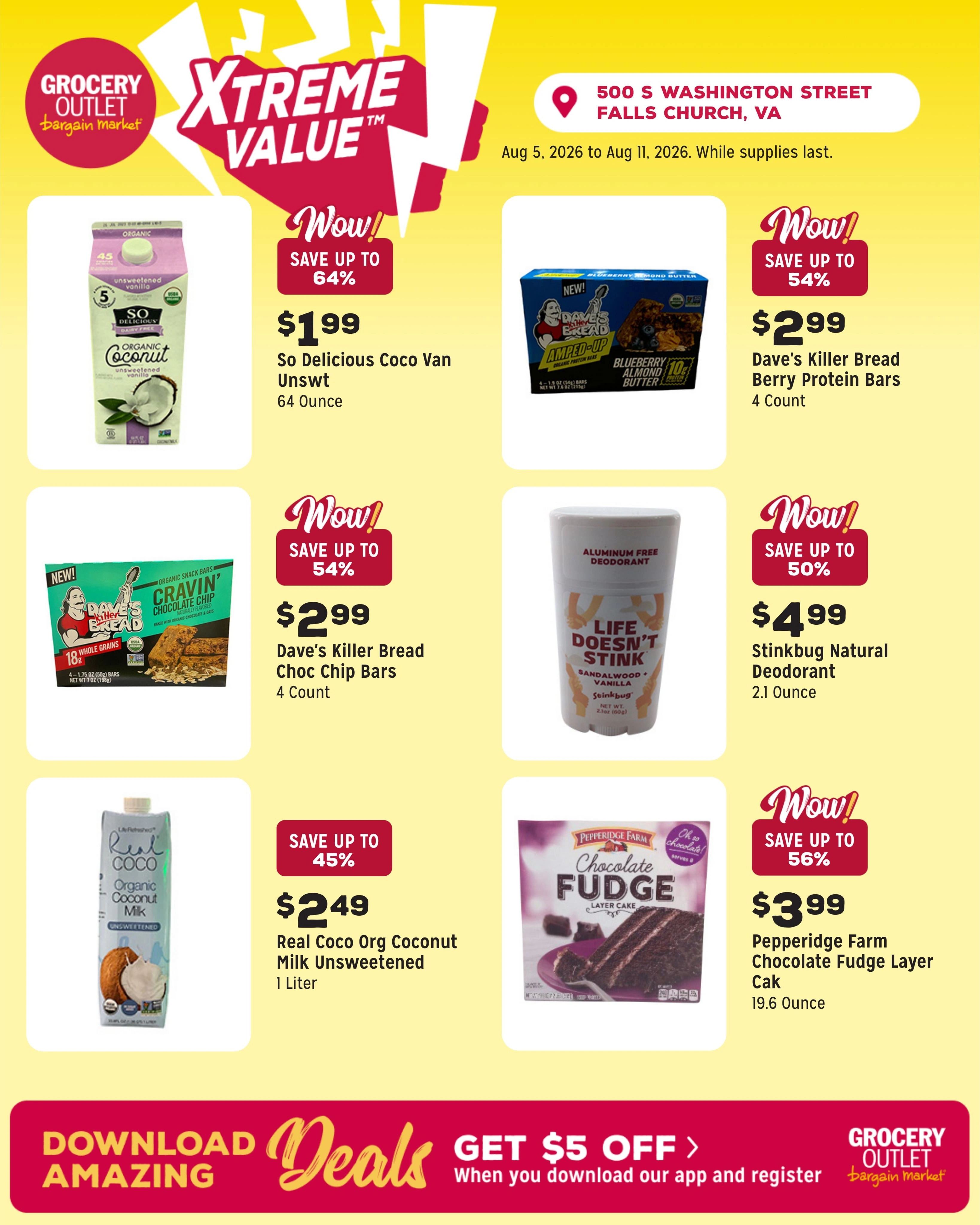 Grocery Outlet flyer page 6