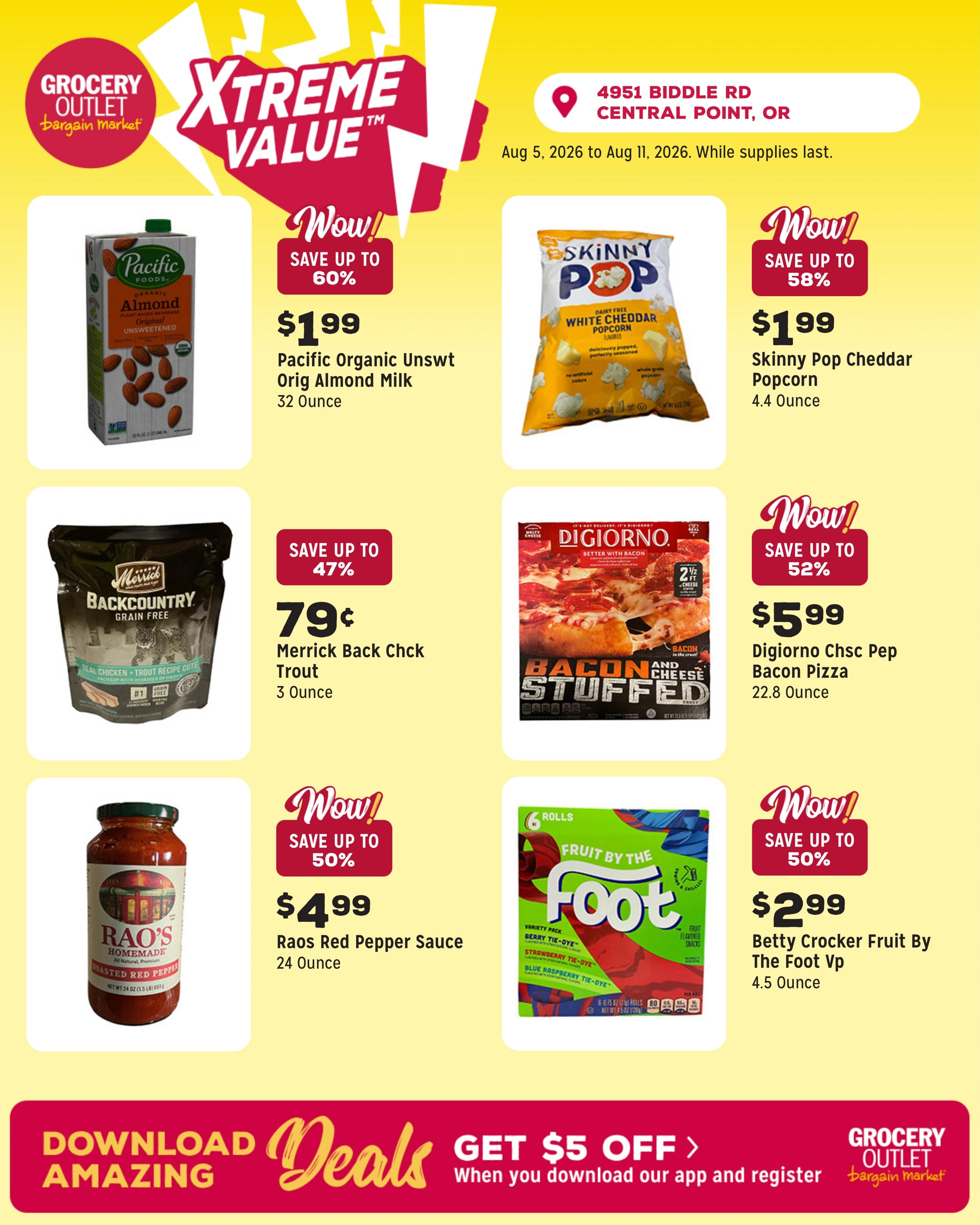 Grocery Outlet flyer page 7