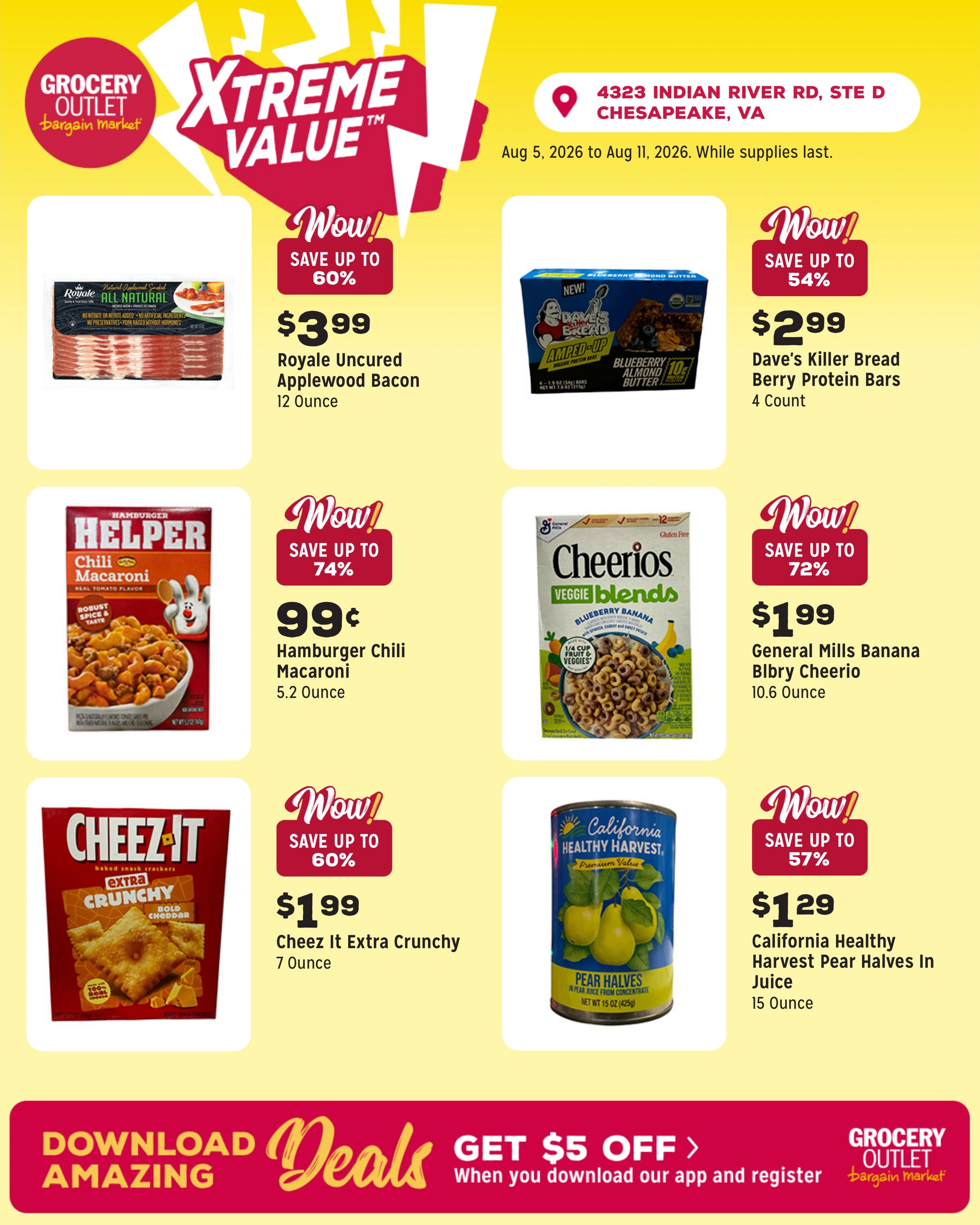 Grocery Outlet flyer page 6