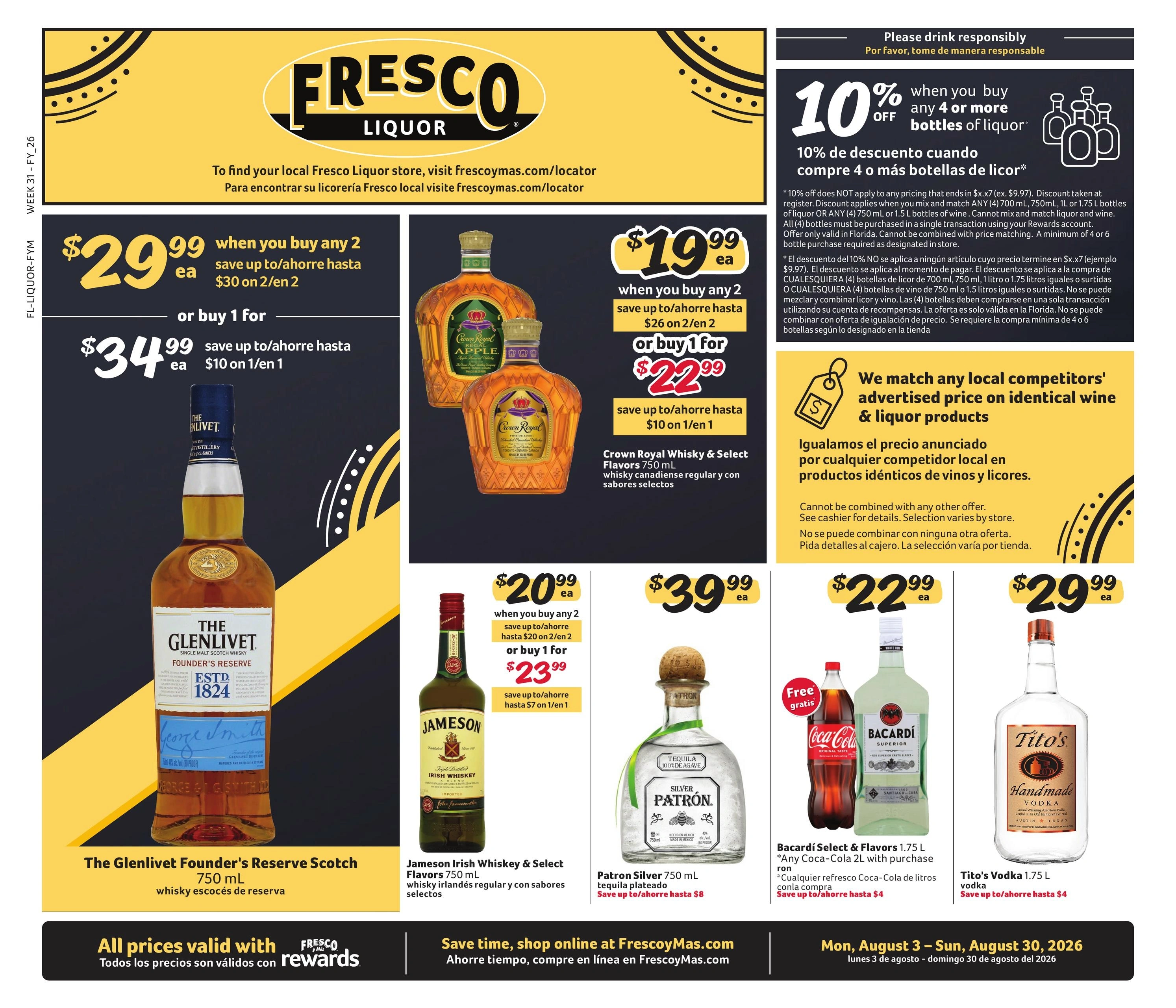 Fresco Y Mas flyer page 1