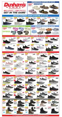 Dunham's Sports Weekly Ad