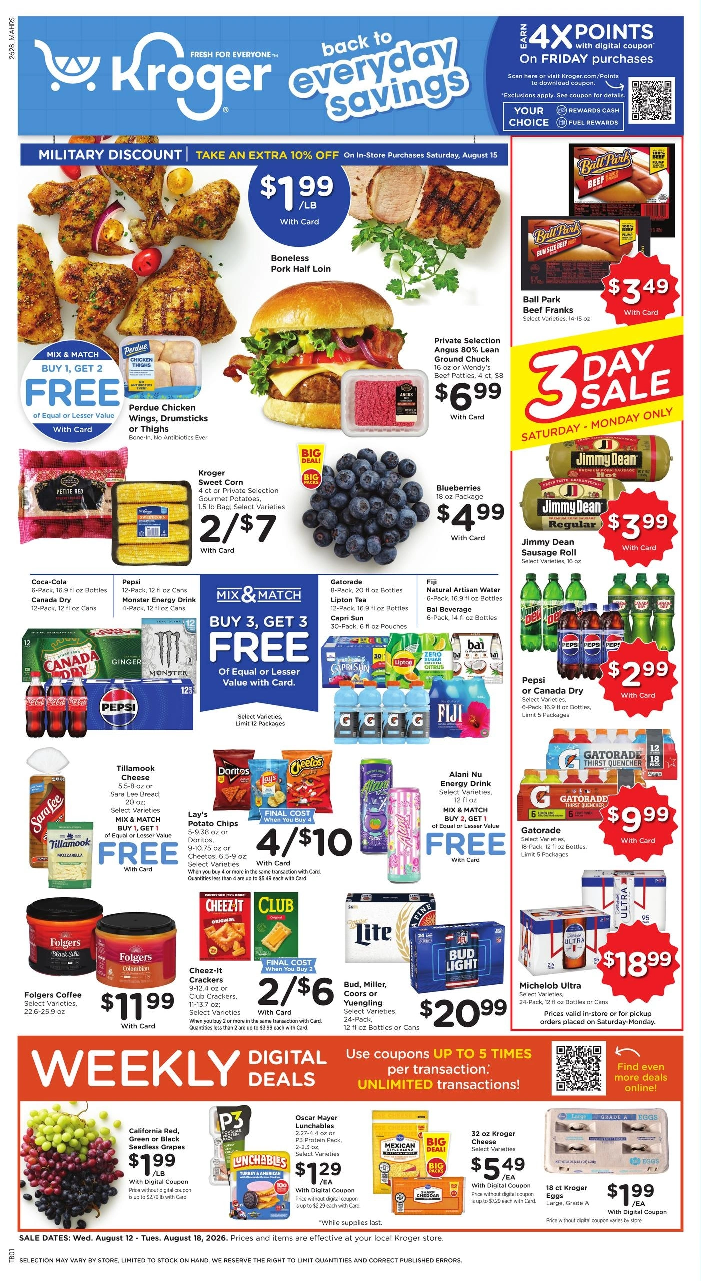 Kroger flyer page 1