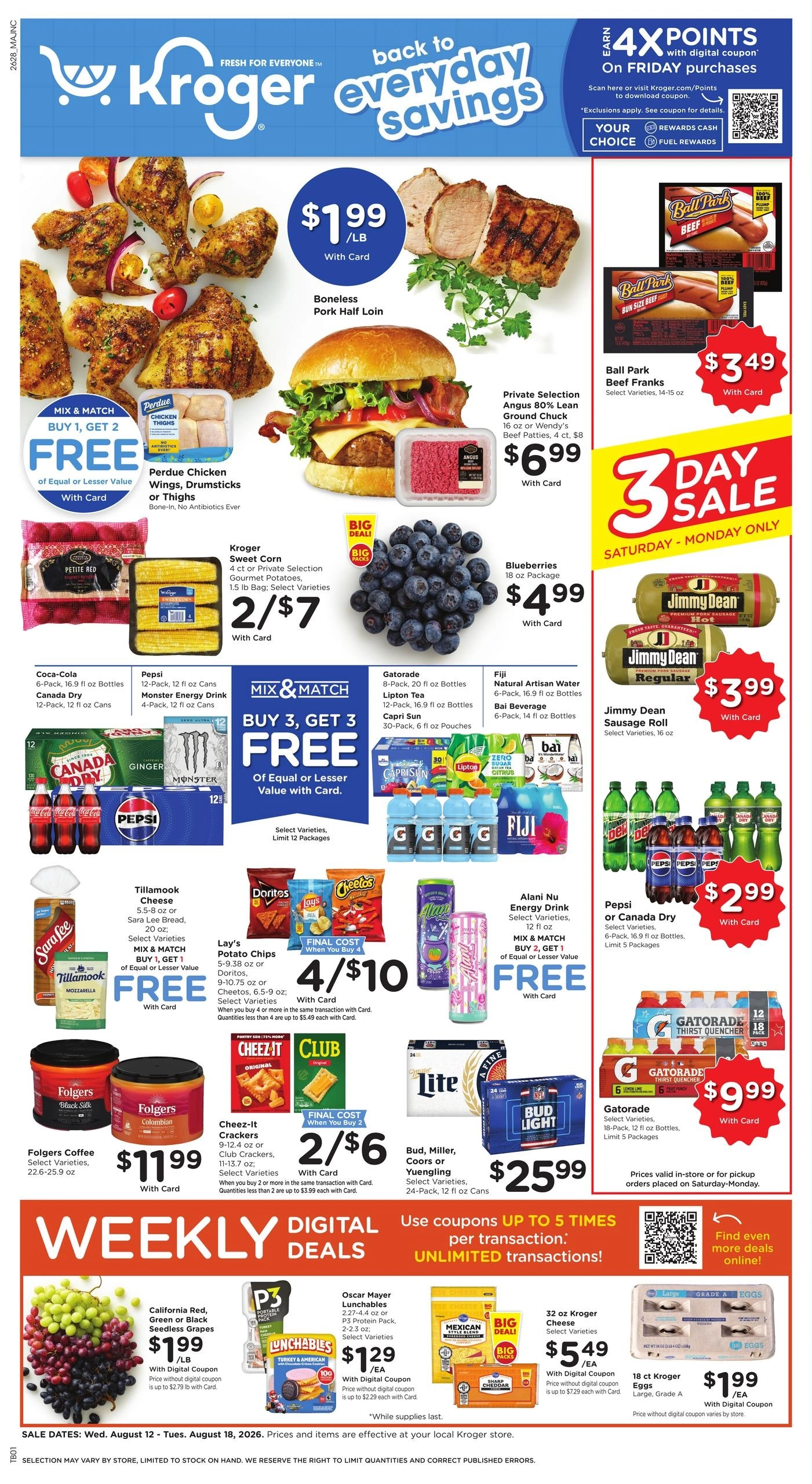 Kroger flyer page 1