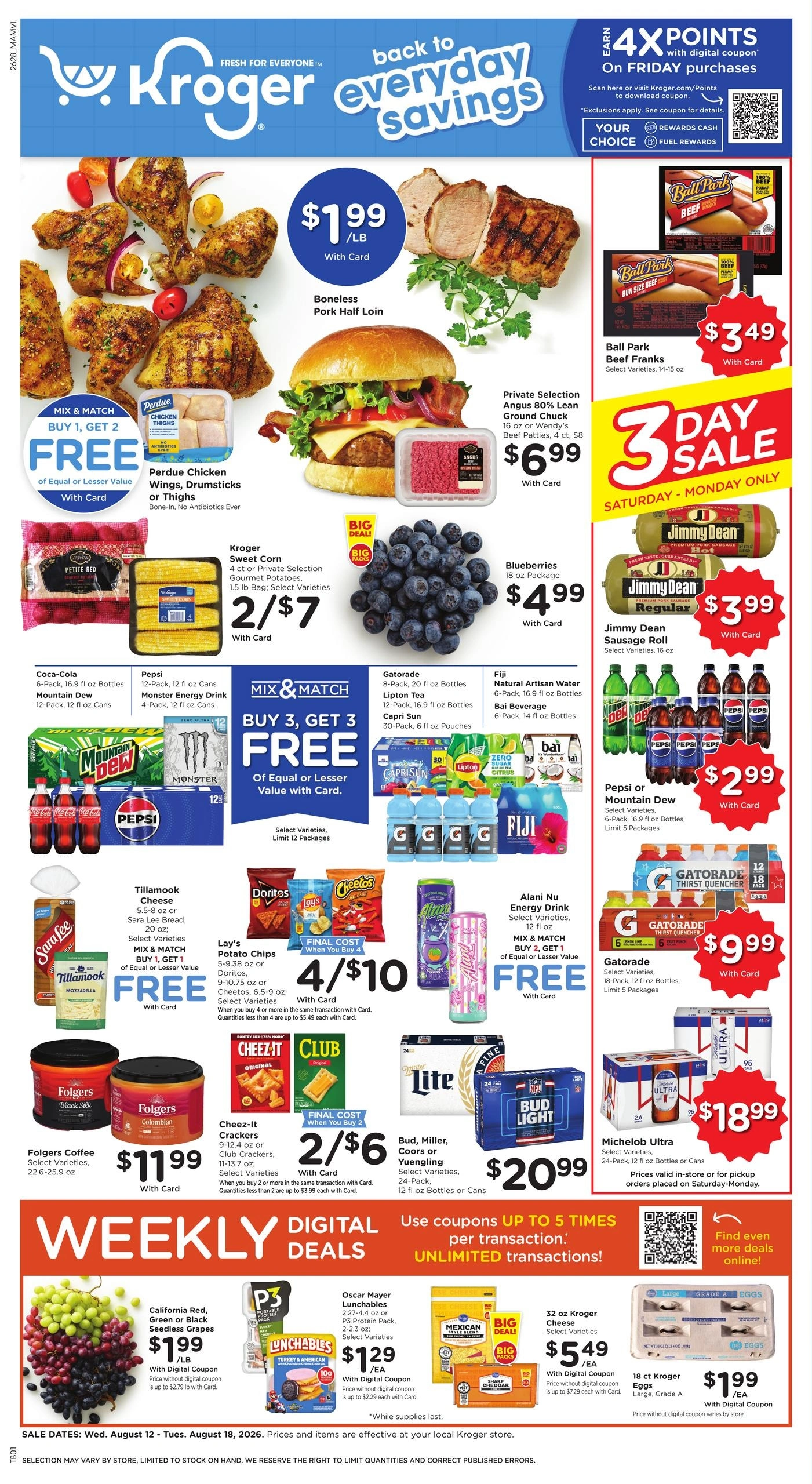 Kroger flyer page 1