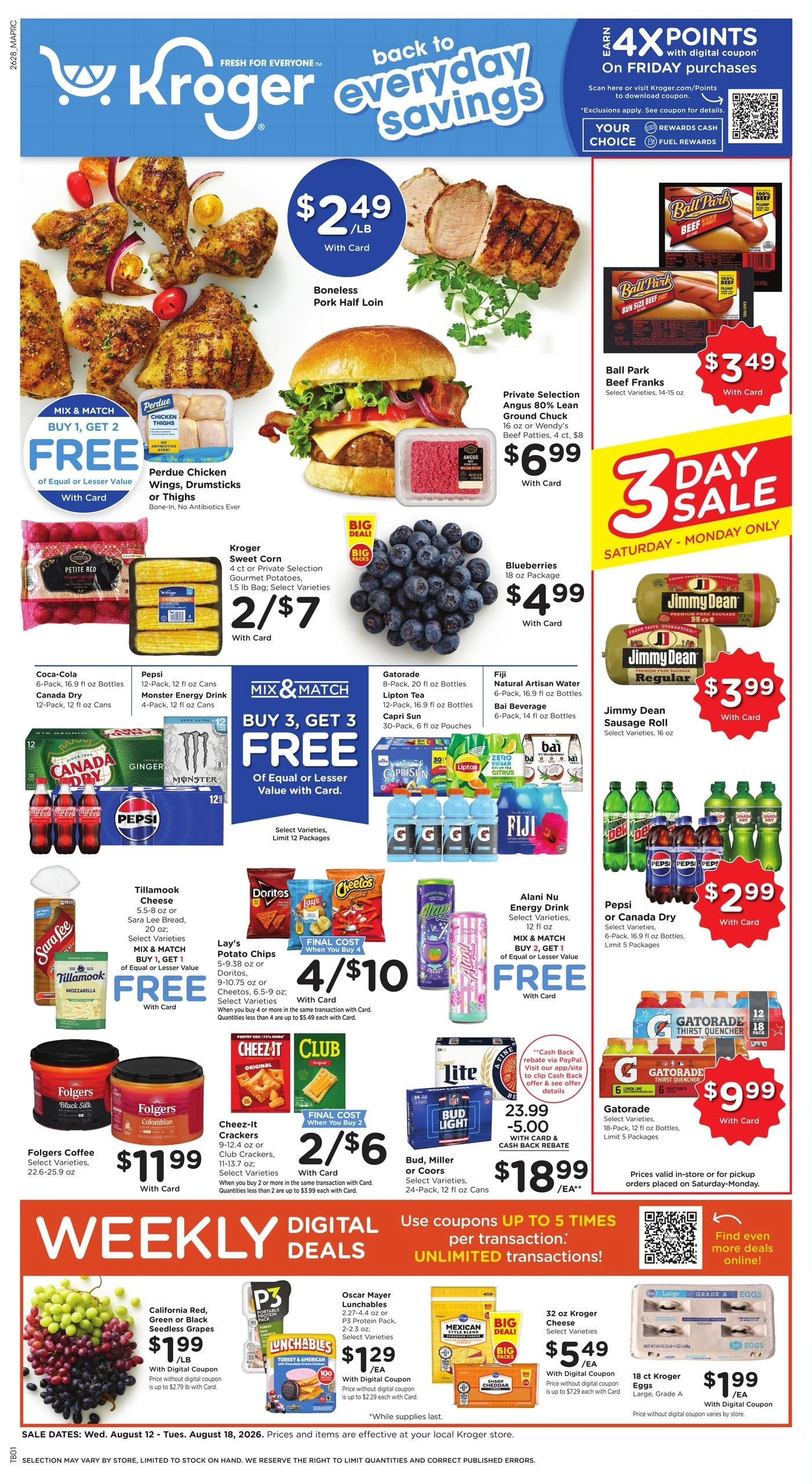 Kroger flyer page 1