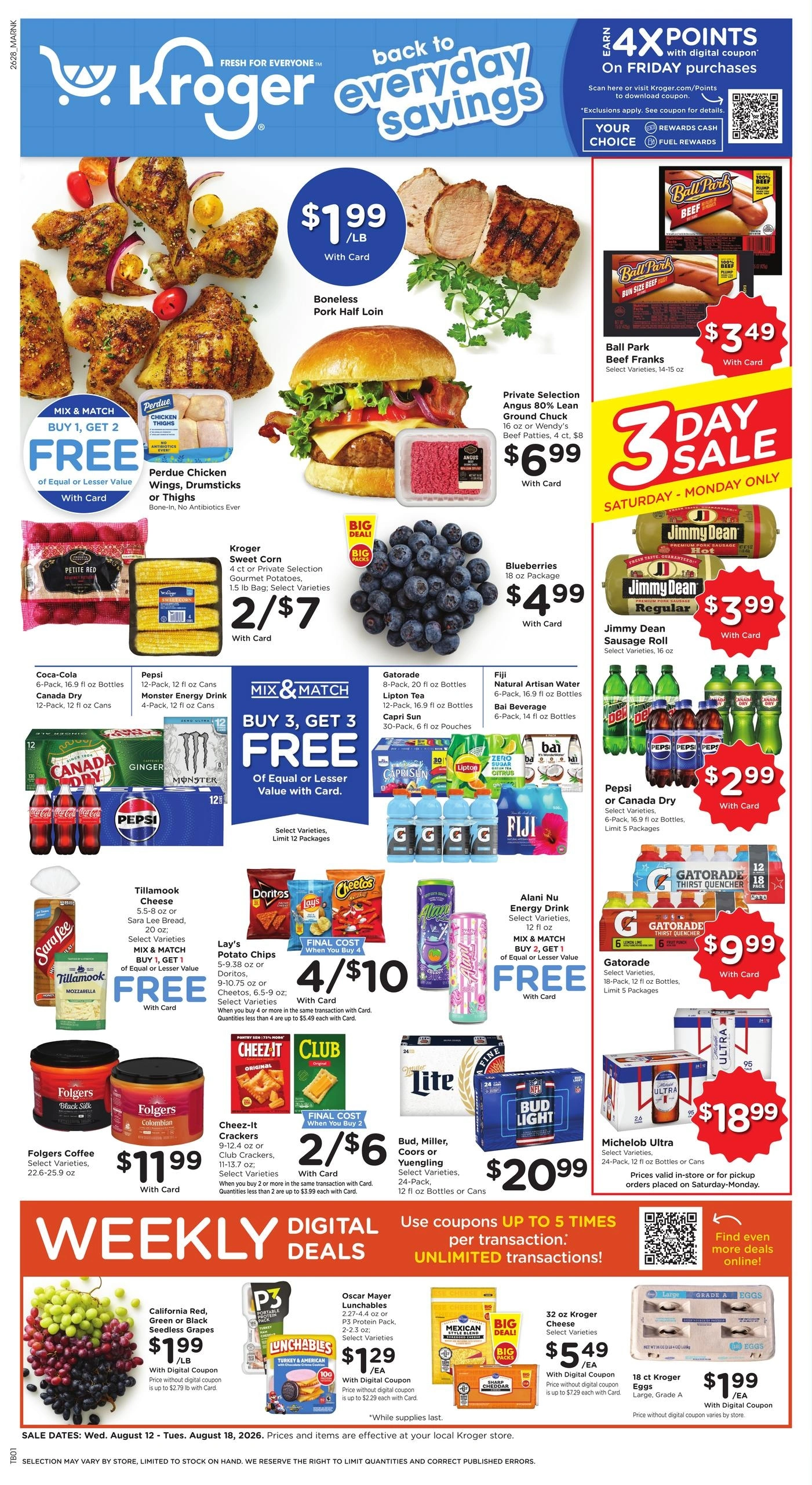 Kroger flyer page 1