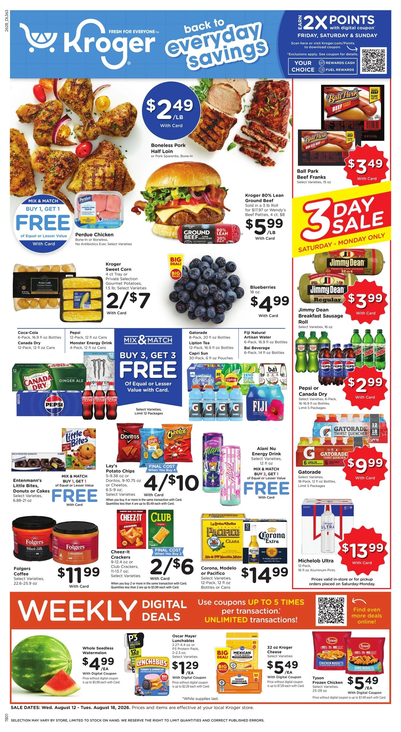 Kroger flyer page 1