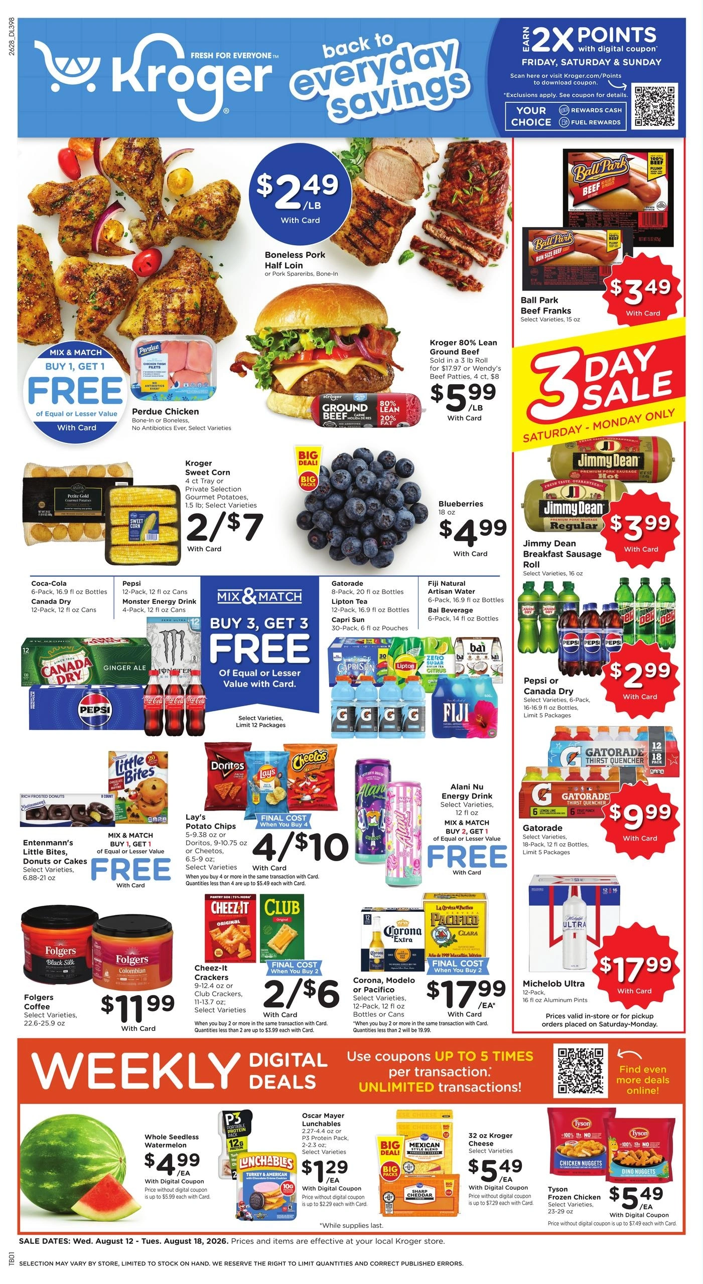 Kroger flyer page 1