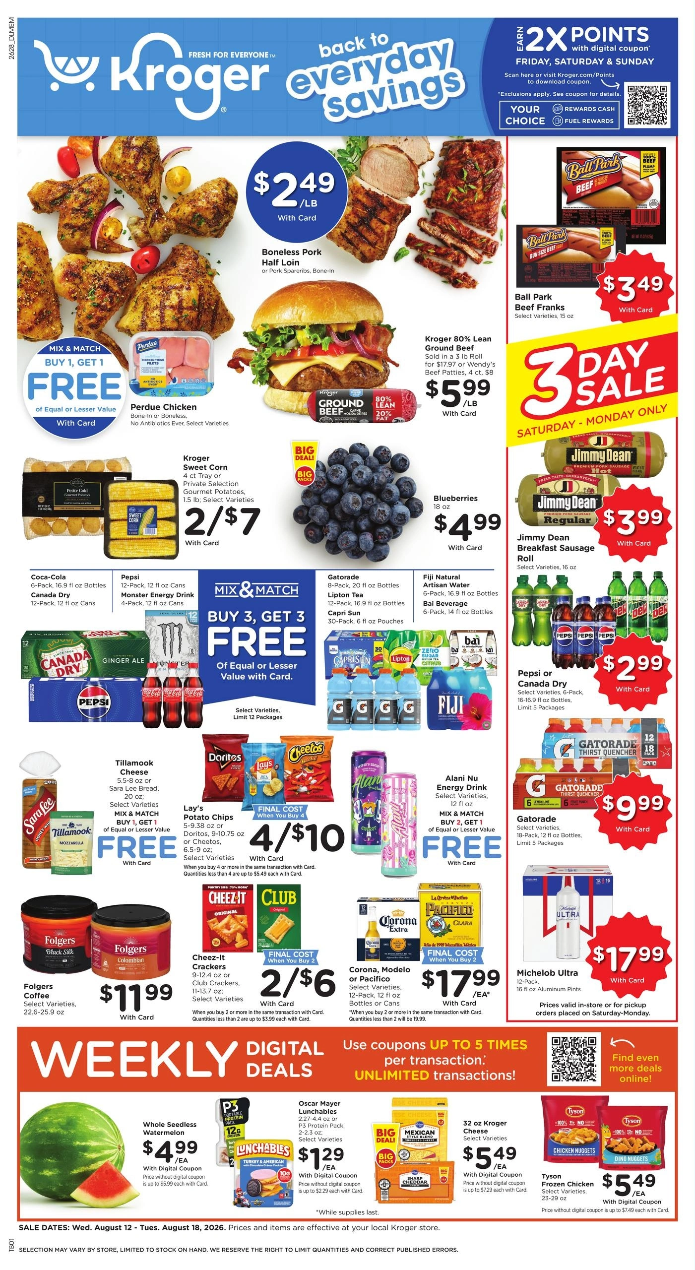 Kroger flyer page 1