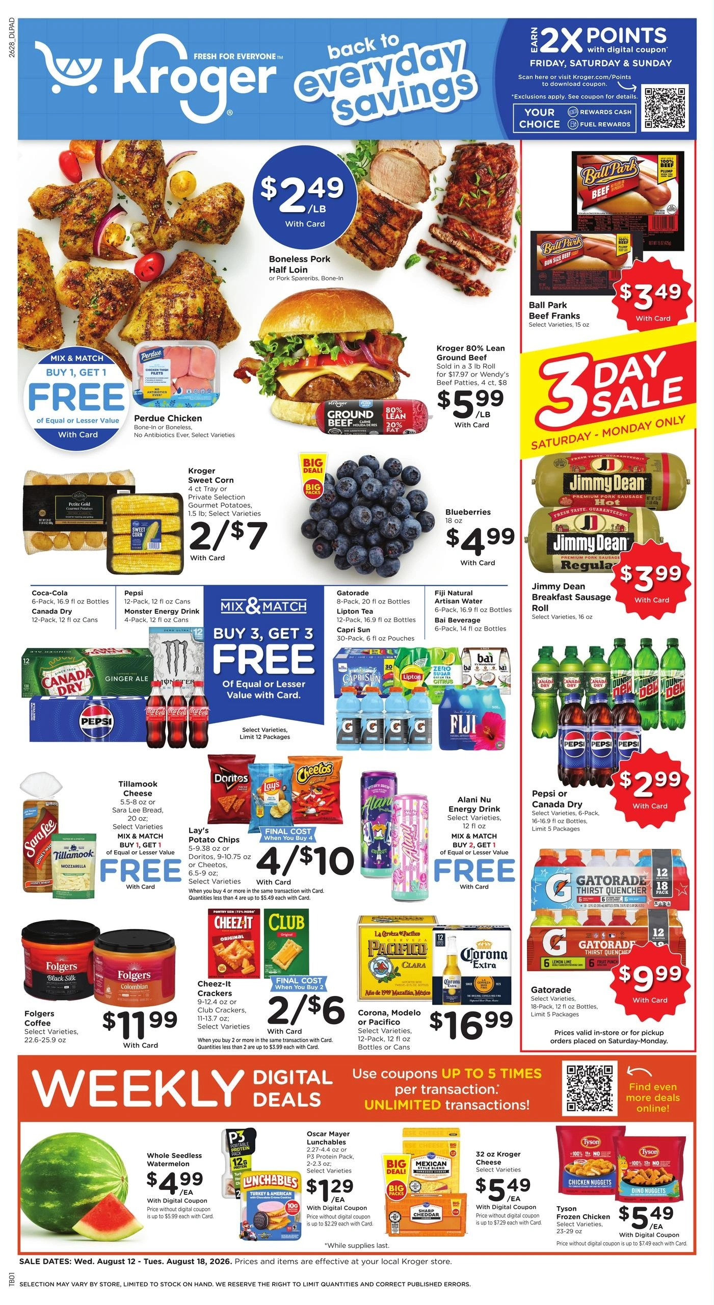 Kroger flyer page 1