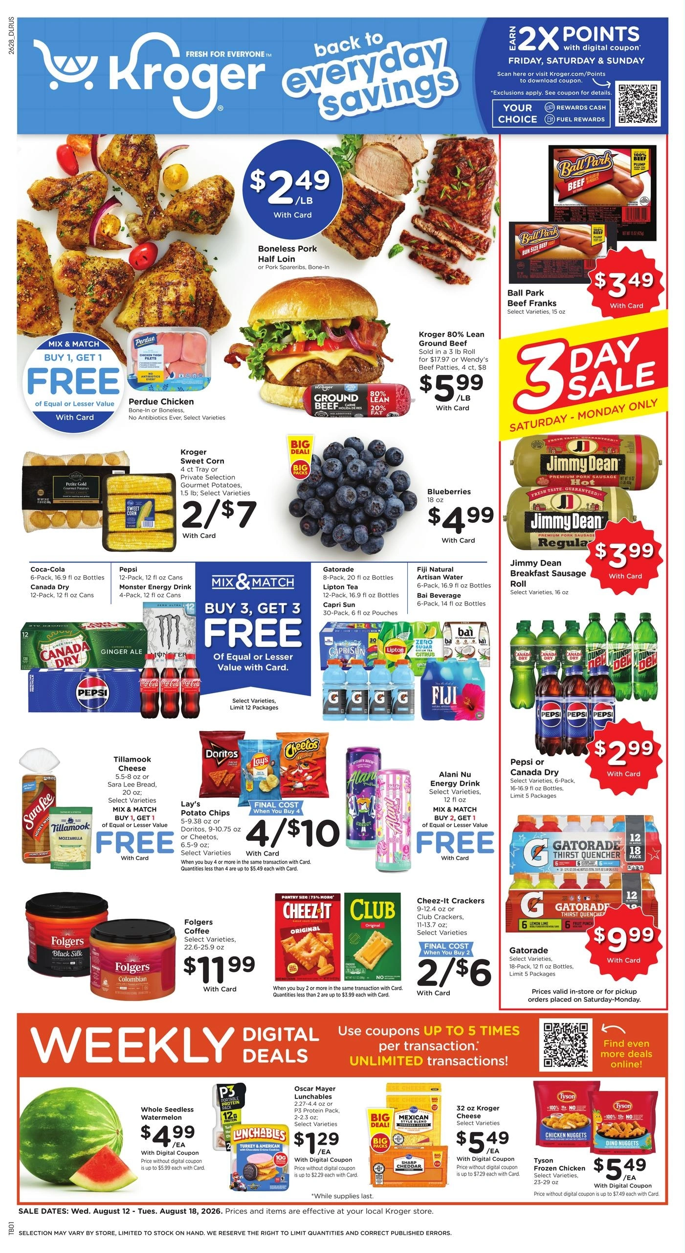 Kroger flyer page 1