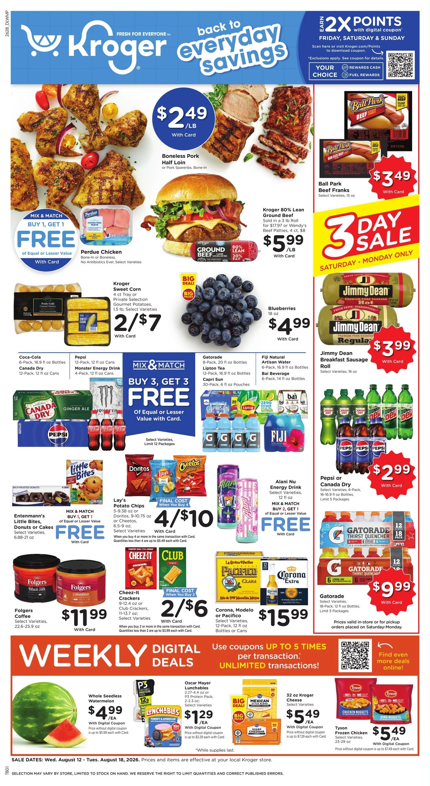 Kroger flyer page 1