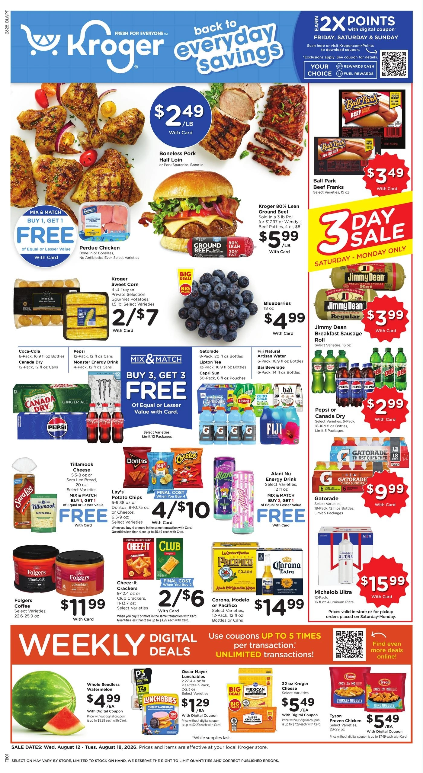 Kroger flyer page 1