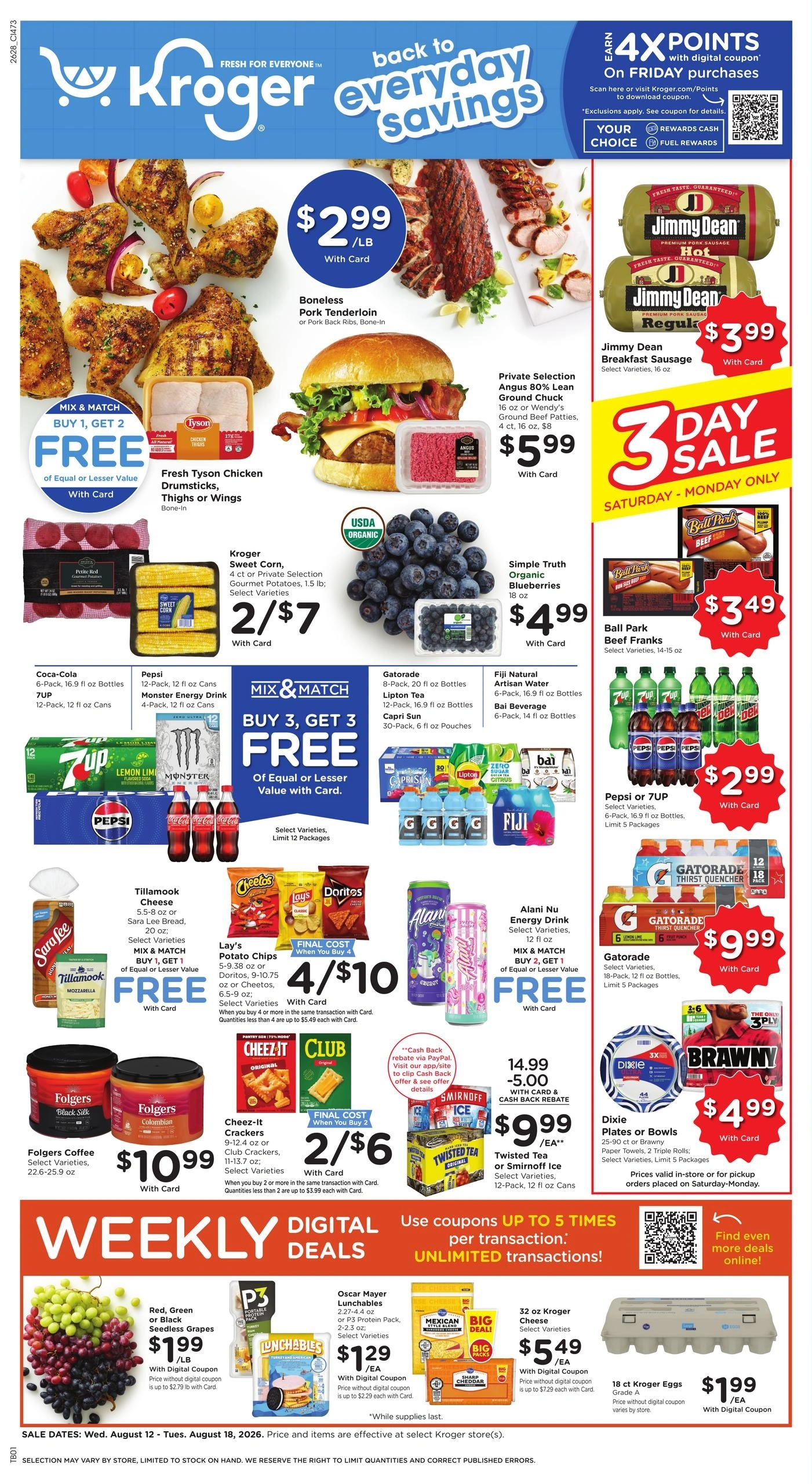 Kroger flyer page 1