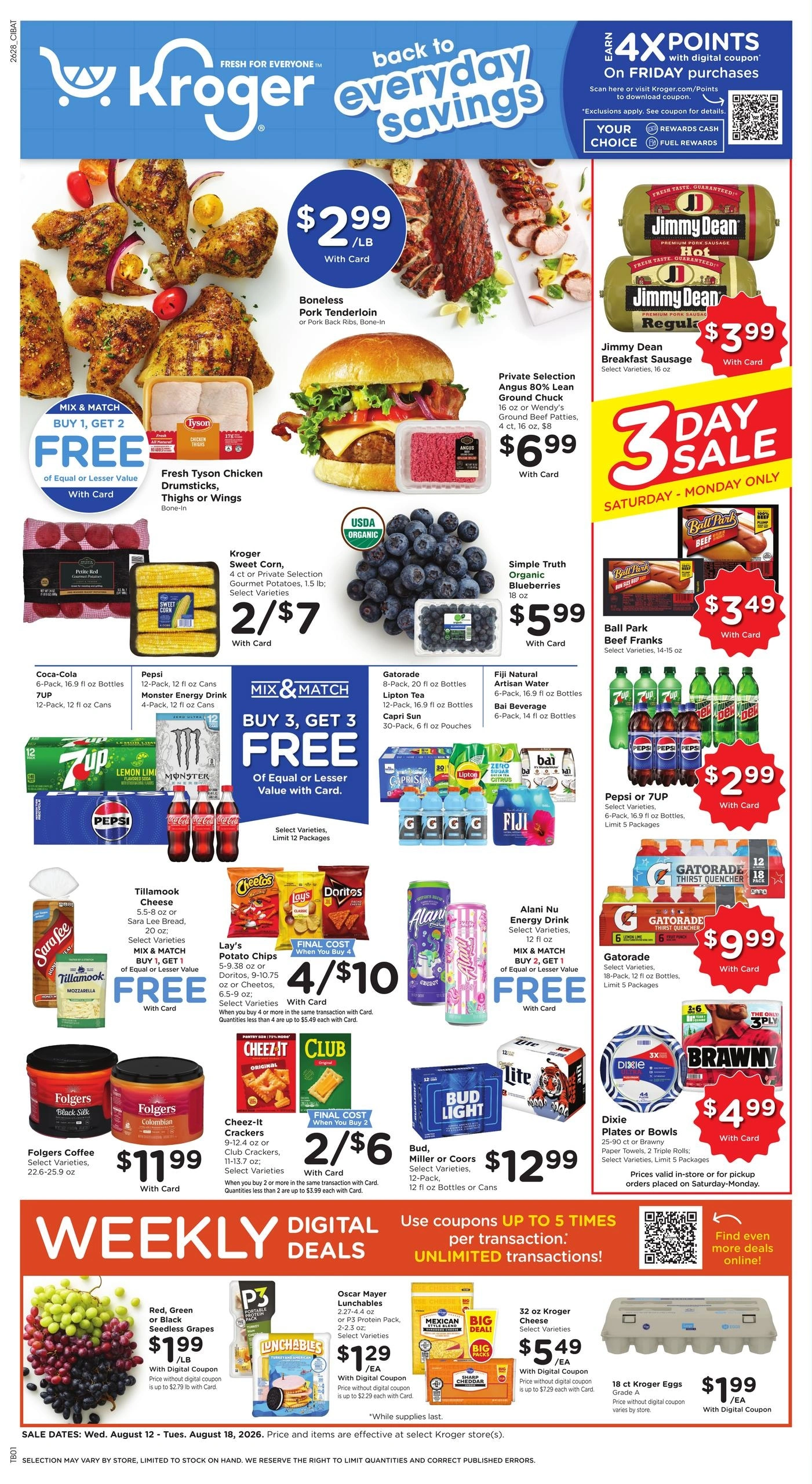 Kroger flyer page 1