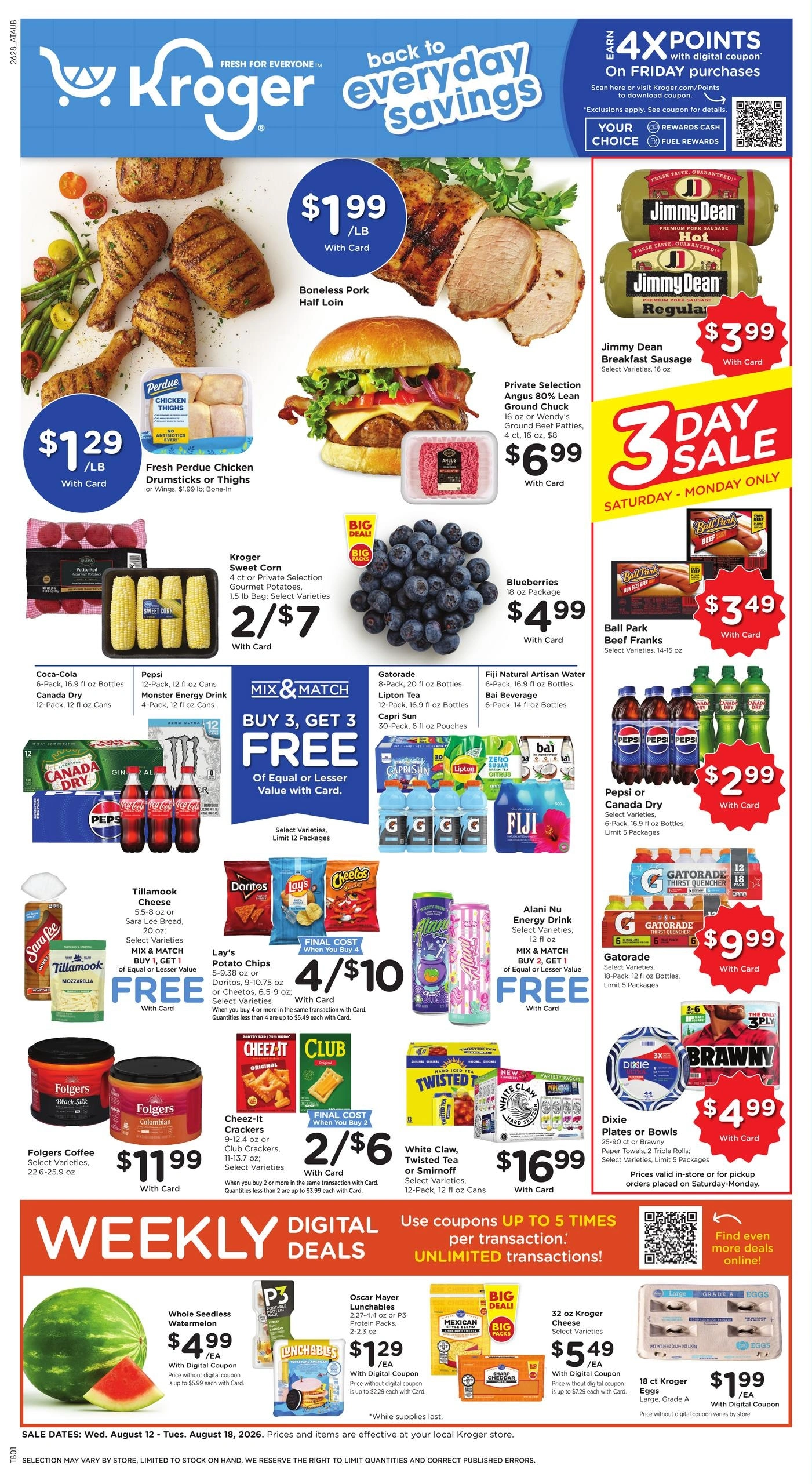 Kroger flyer page 1
