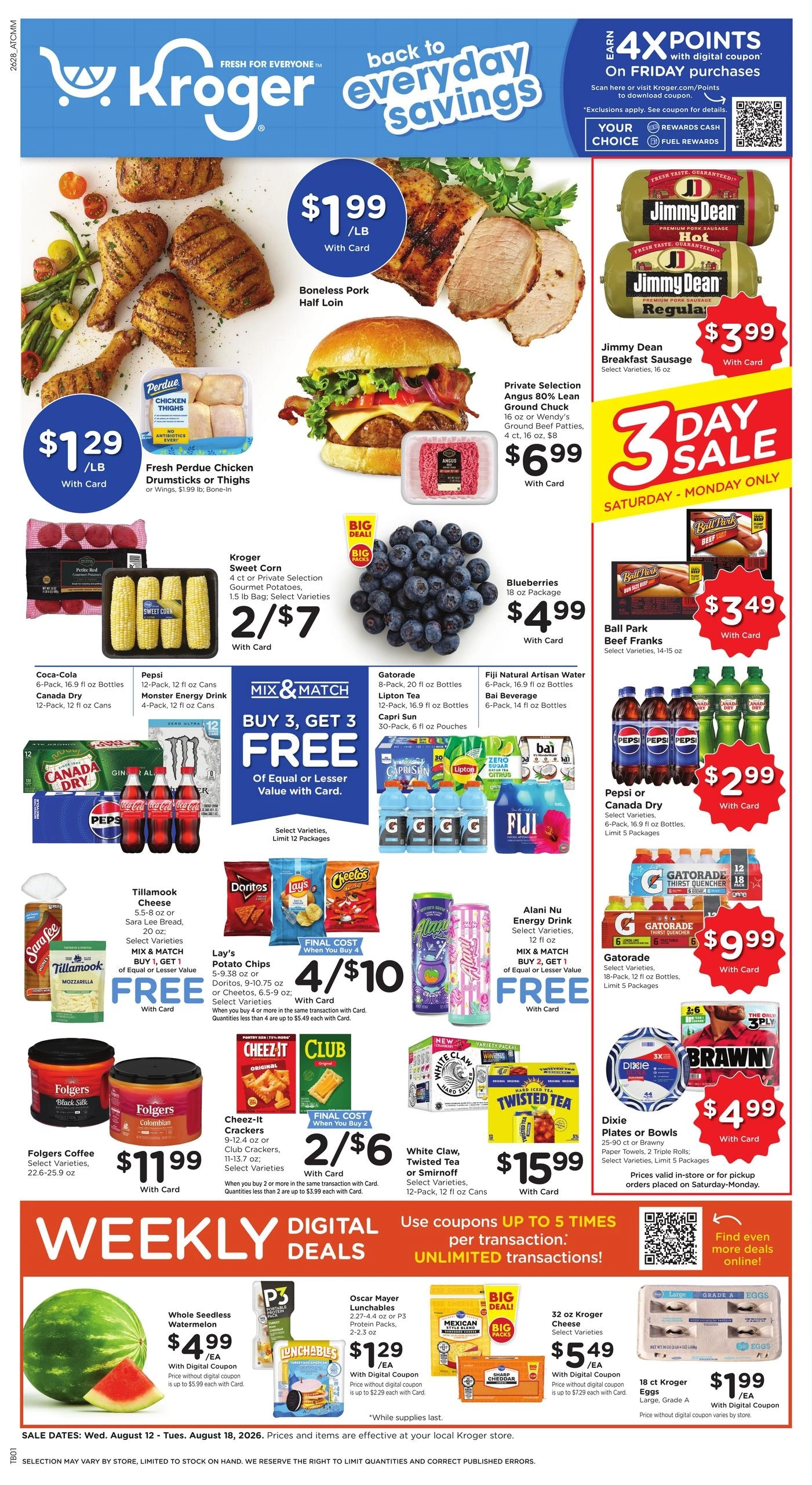 Kroger flyer page 1