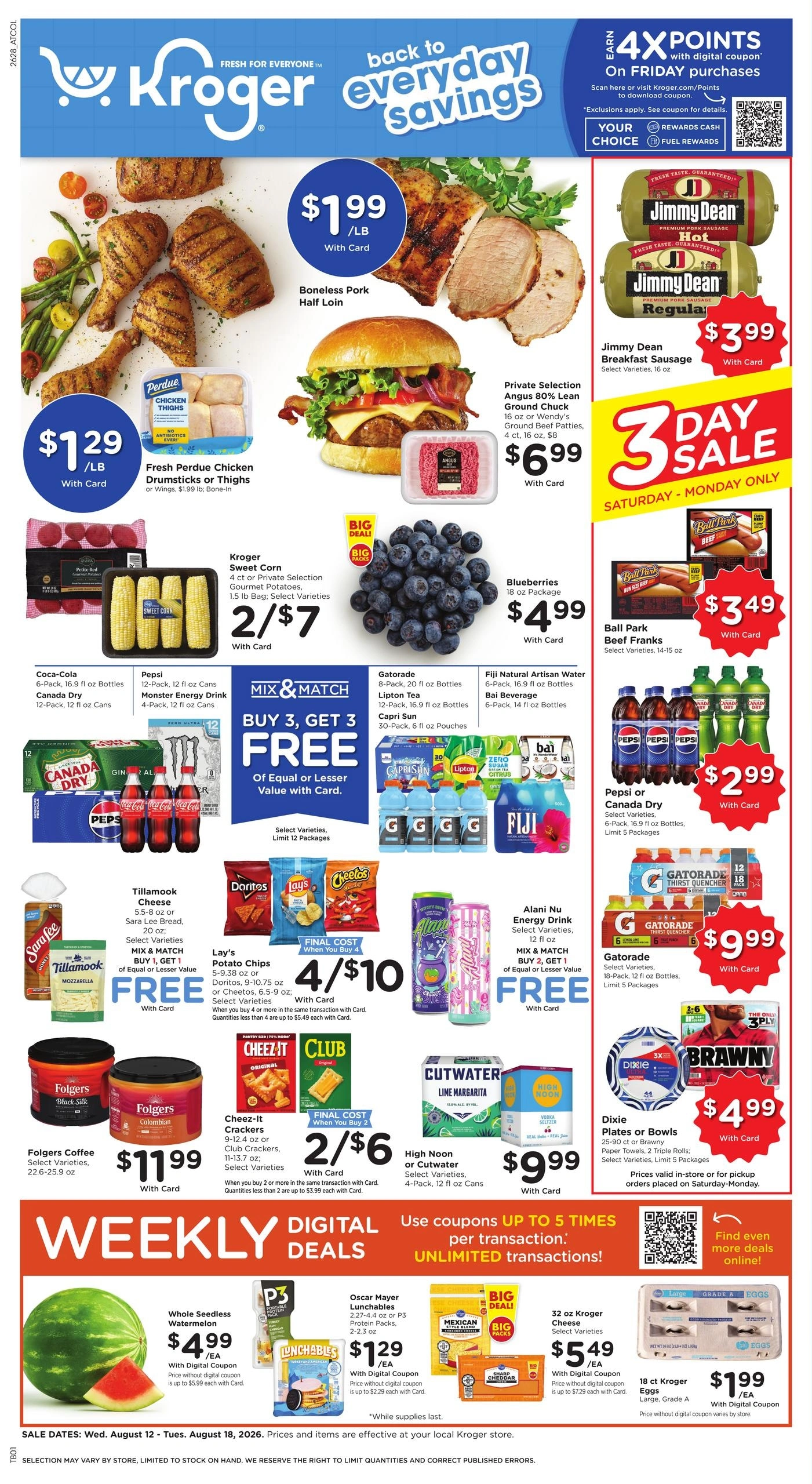 Kroger flyer page 1