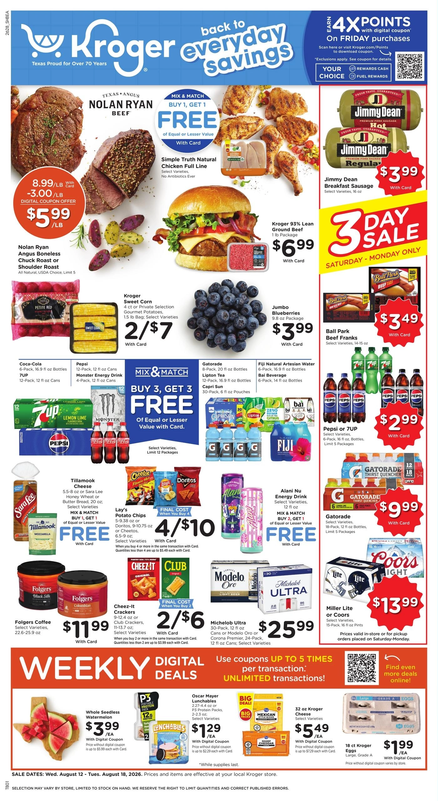 Kroger flyer page 1