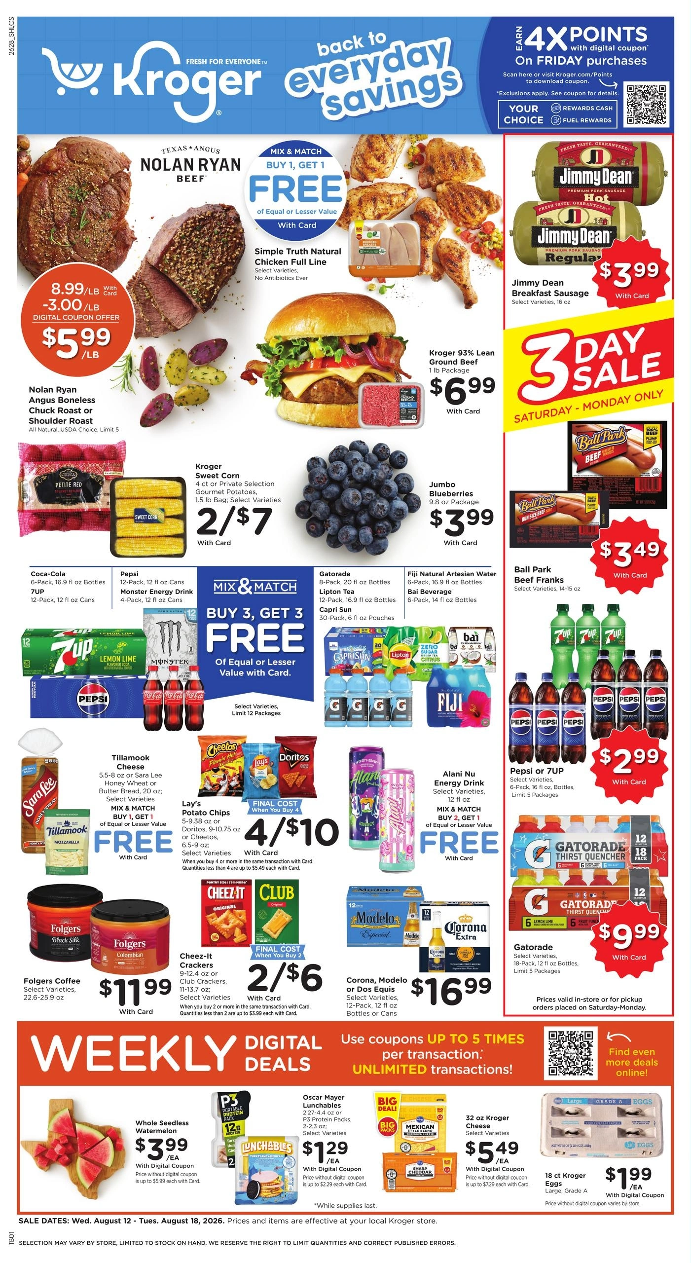Kroger flyer page 1