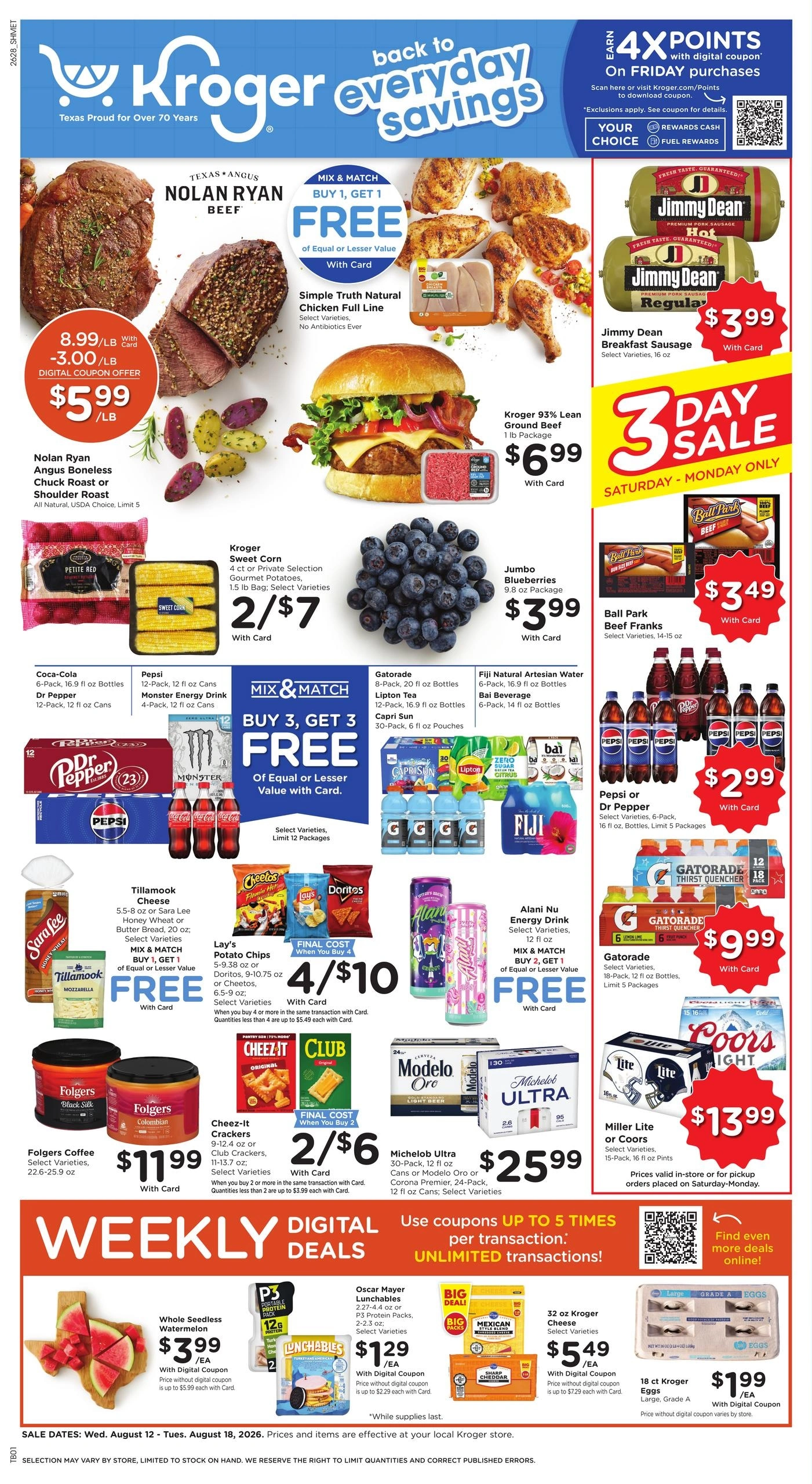 Kroger flyer page 1