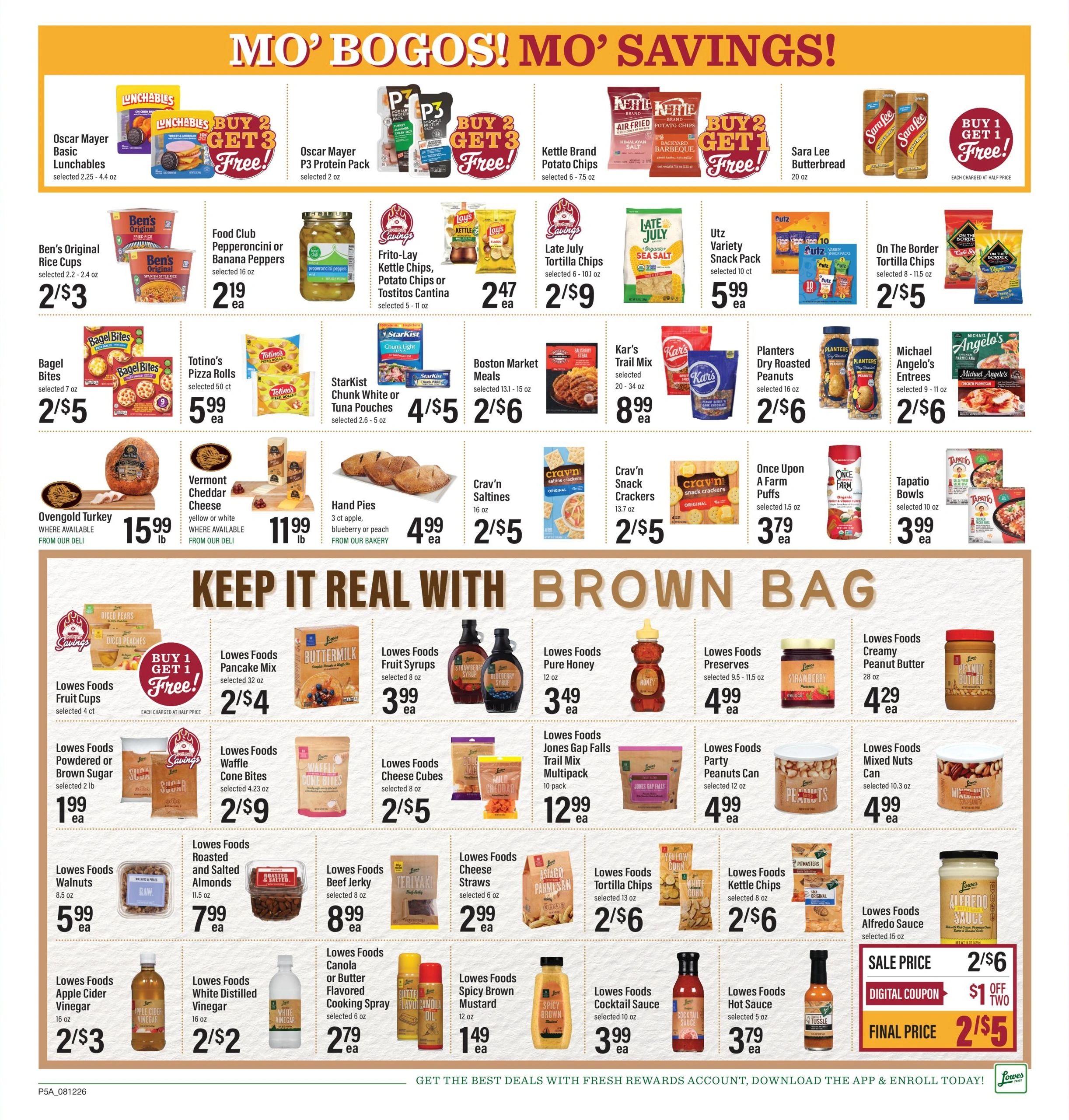 Lowes Foods flyer page 8