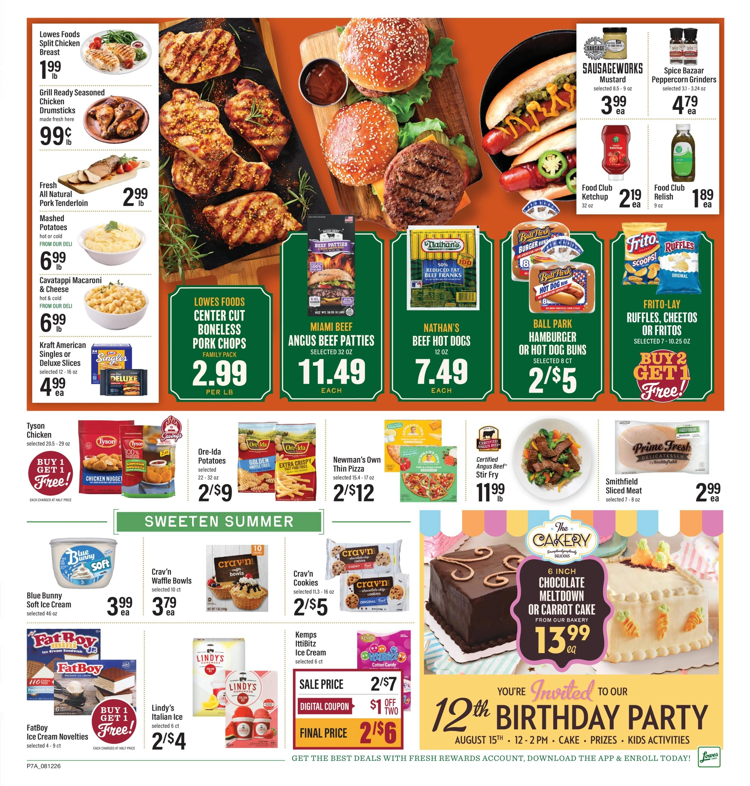 Lowes Foods flyer page 12
