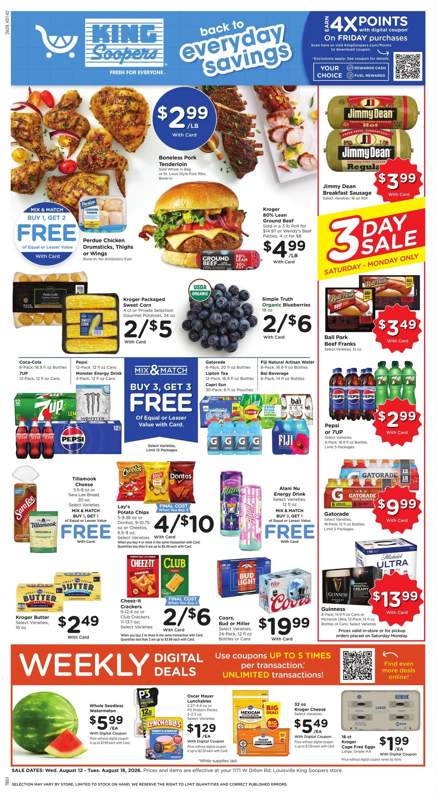 King Soopers flyer page 1