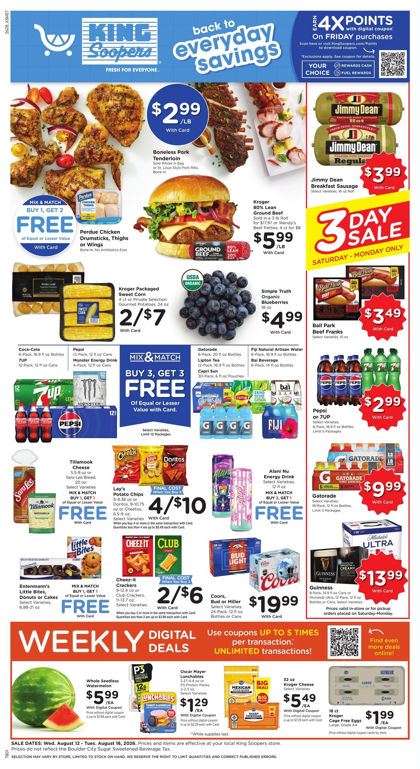 King Soopers flyer page 1