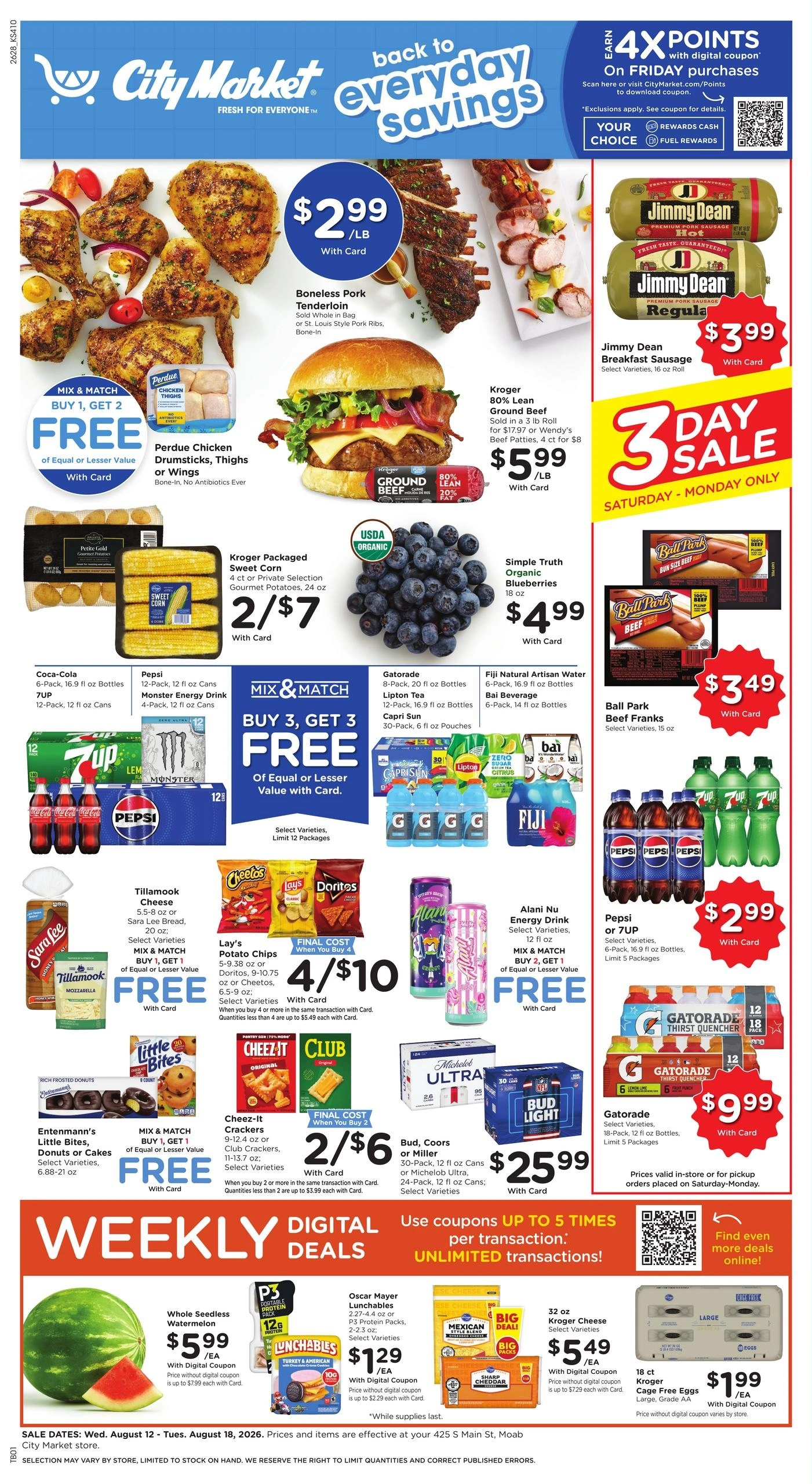 City Market flyer page 1