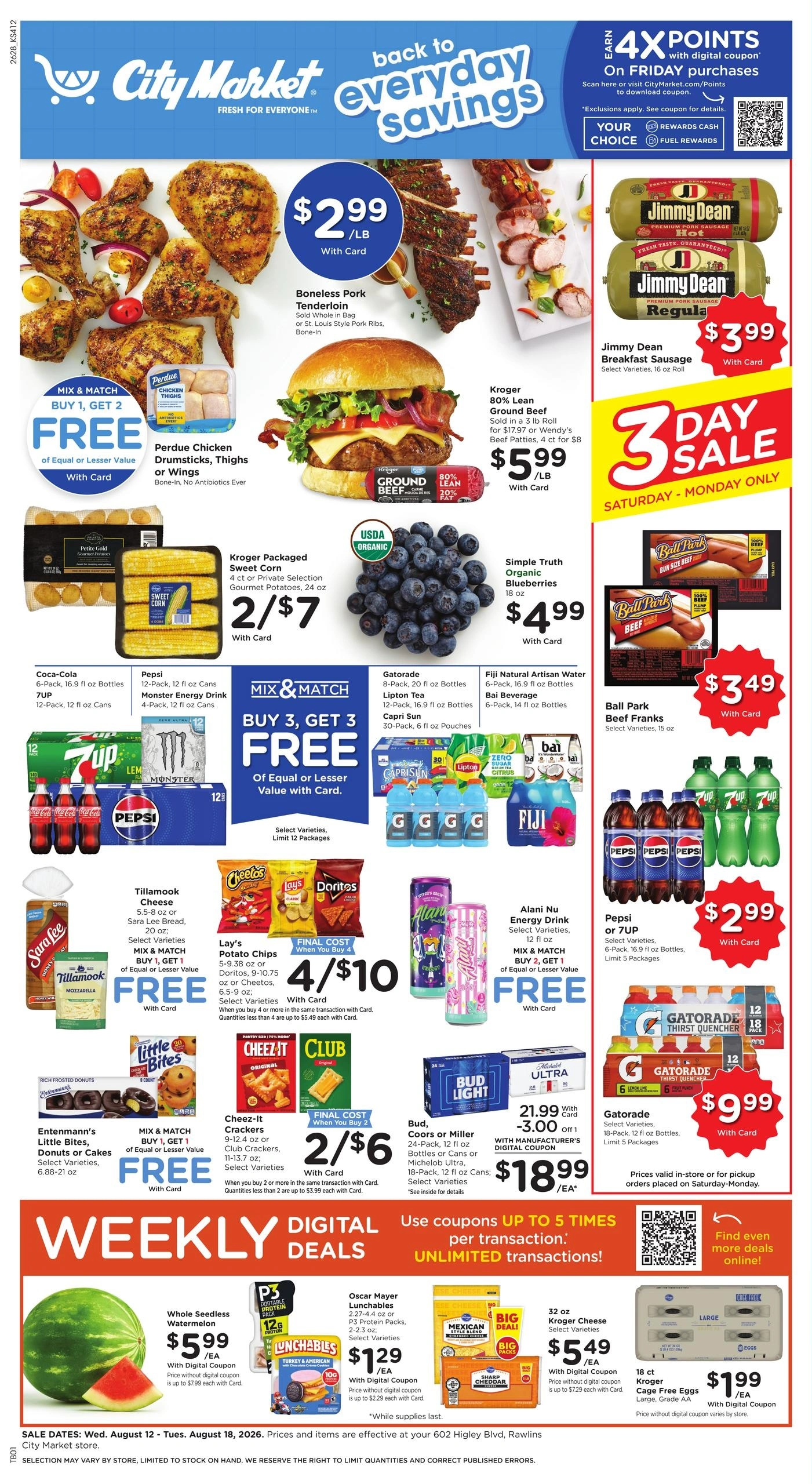 City Market flyer page 1