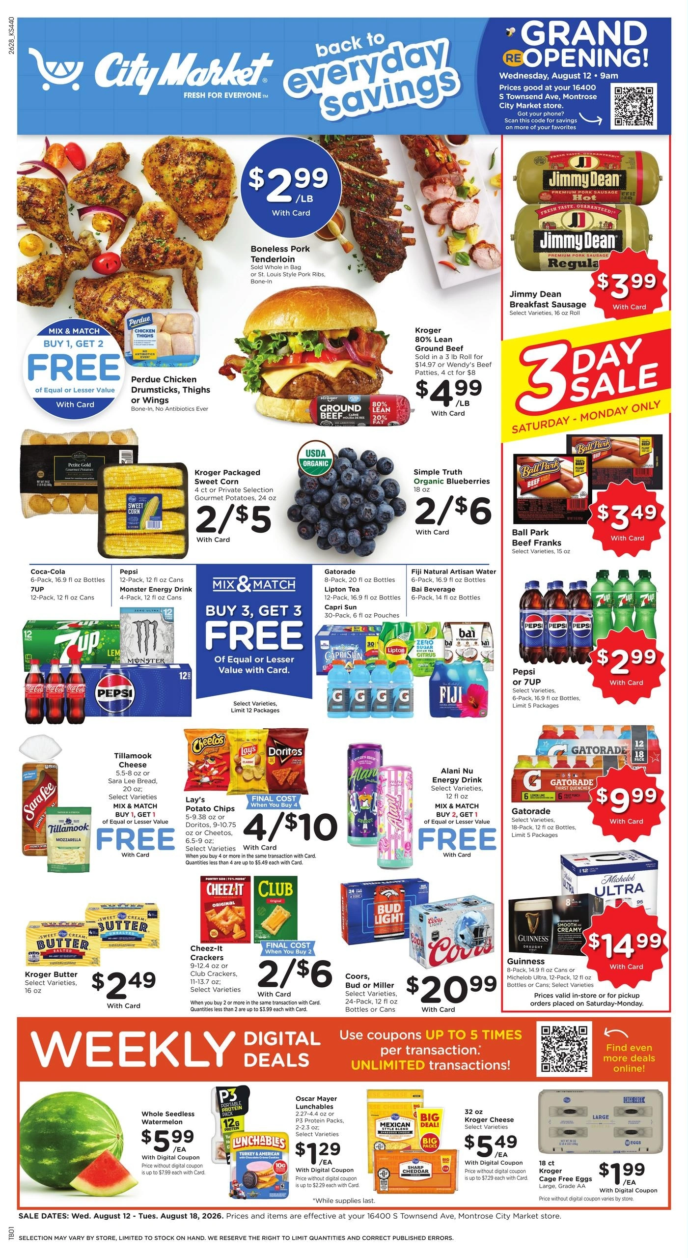 City Market flyer page 1