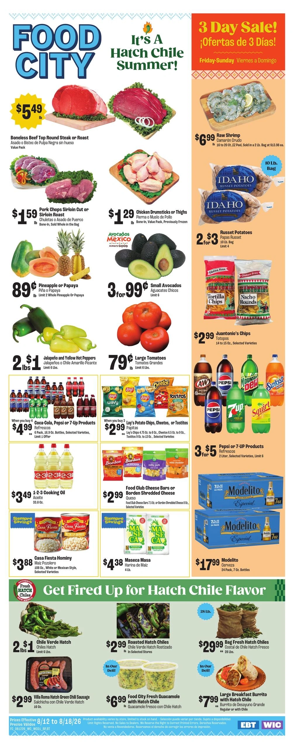 Food City flyer page 1