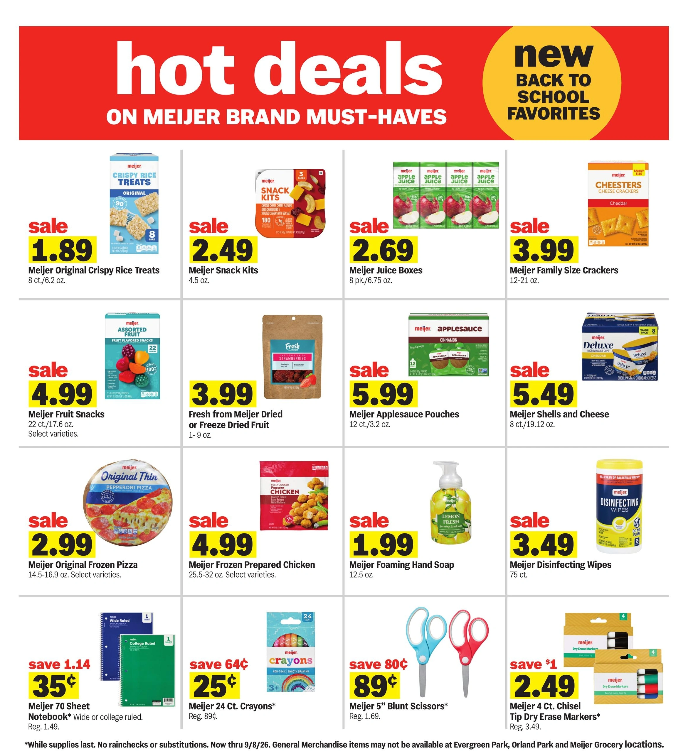 Meijer flyer page 14