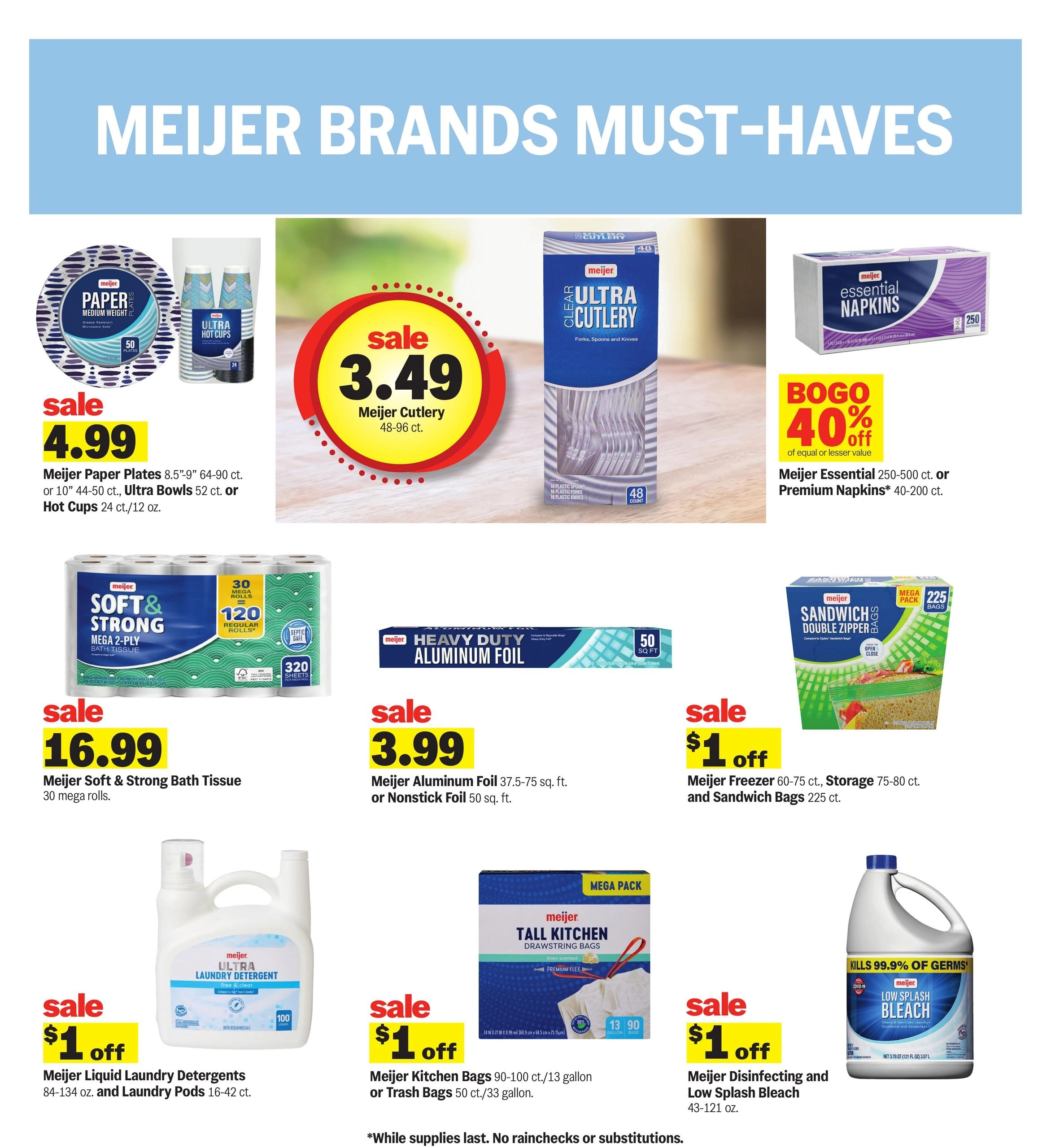 Meijer flyer page 17