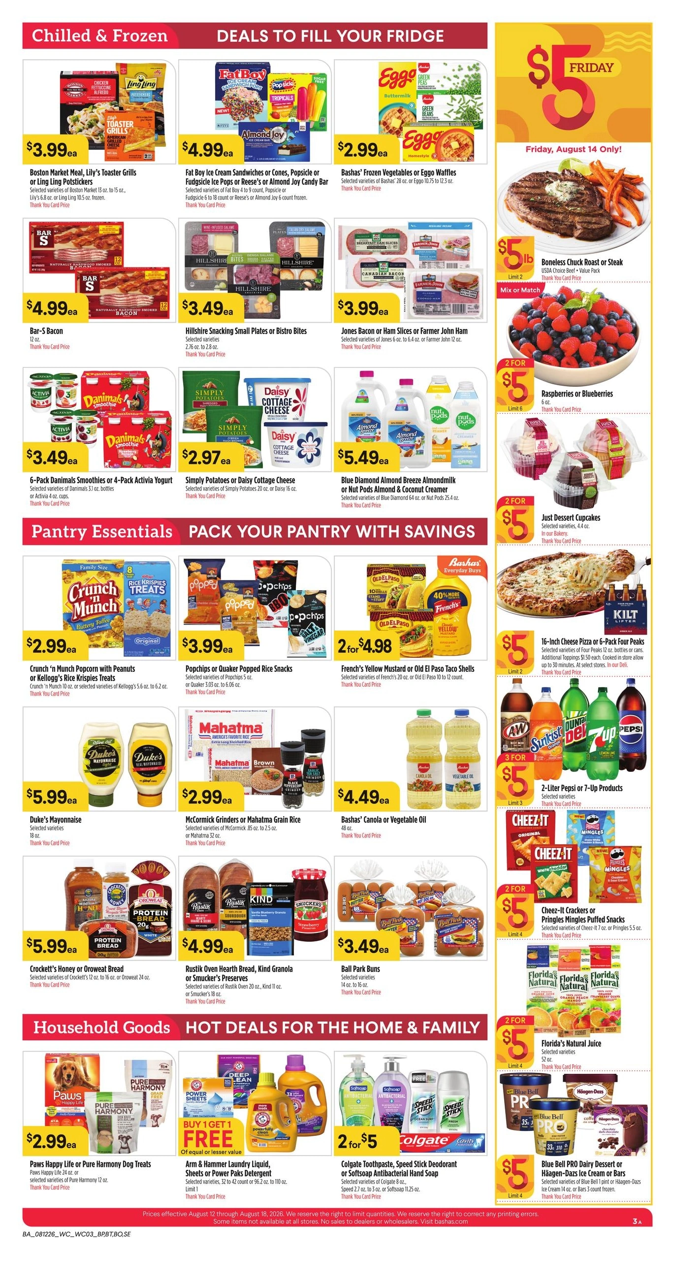 Bashas' flyer page 3