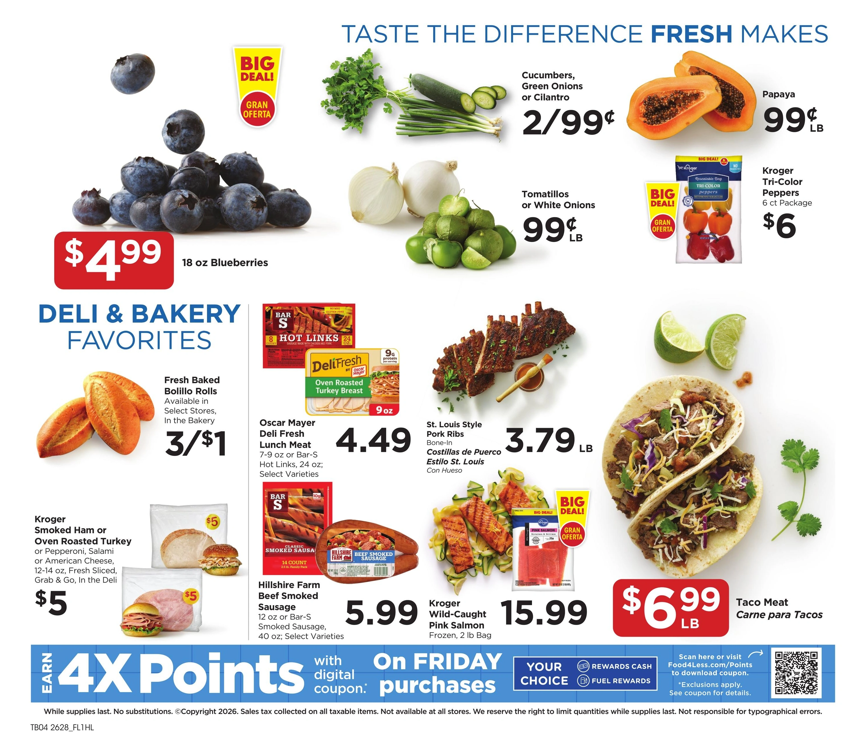 Food 4 Less flyer page 6