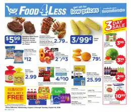 Food 4 Less California Weekly Ad